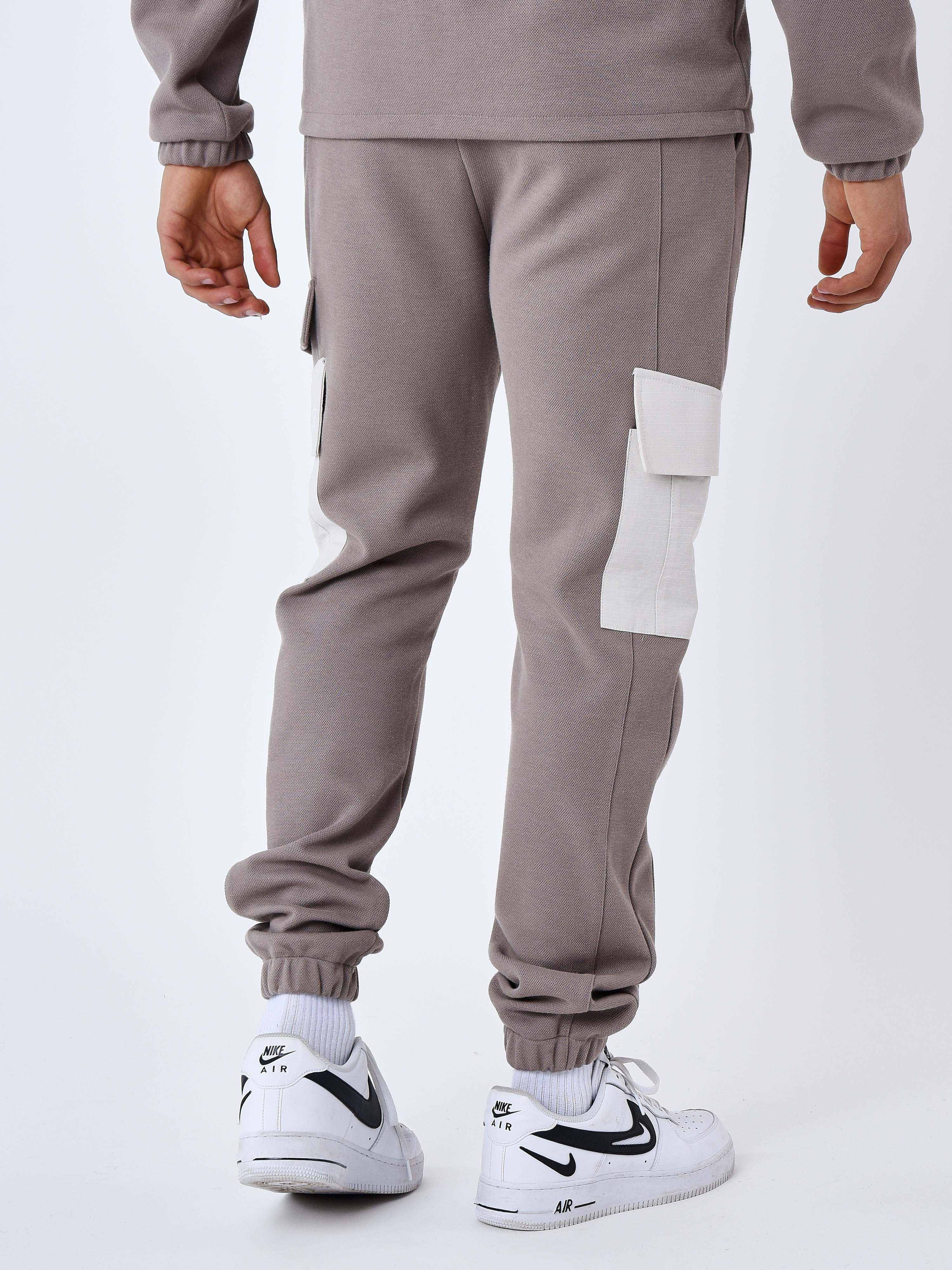 Pantalon de jogging bi-matière a poches - Image 6