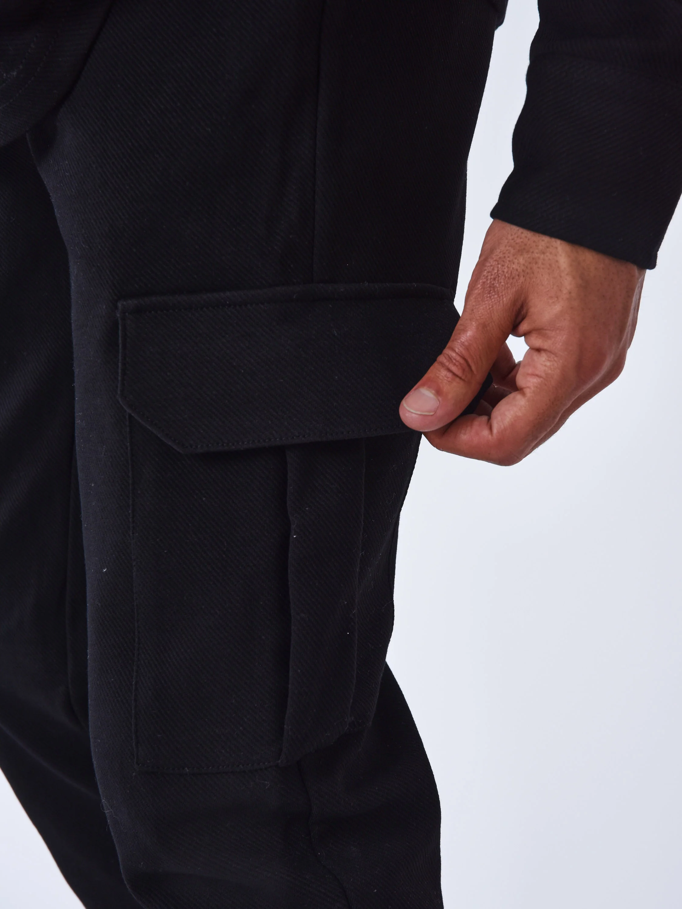 Cargo texturé à poches - Image 6