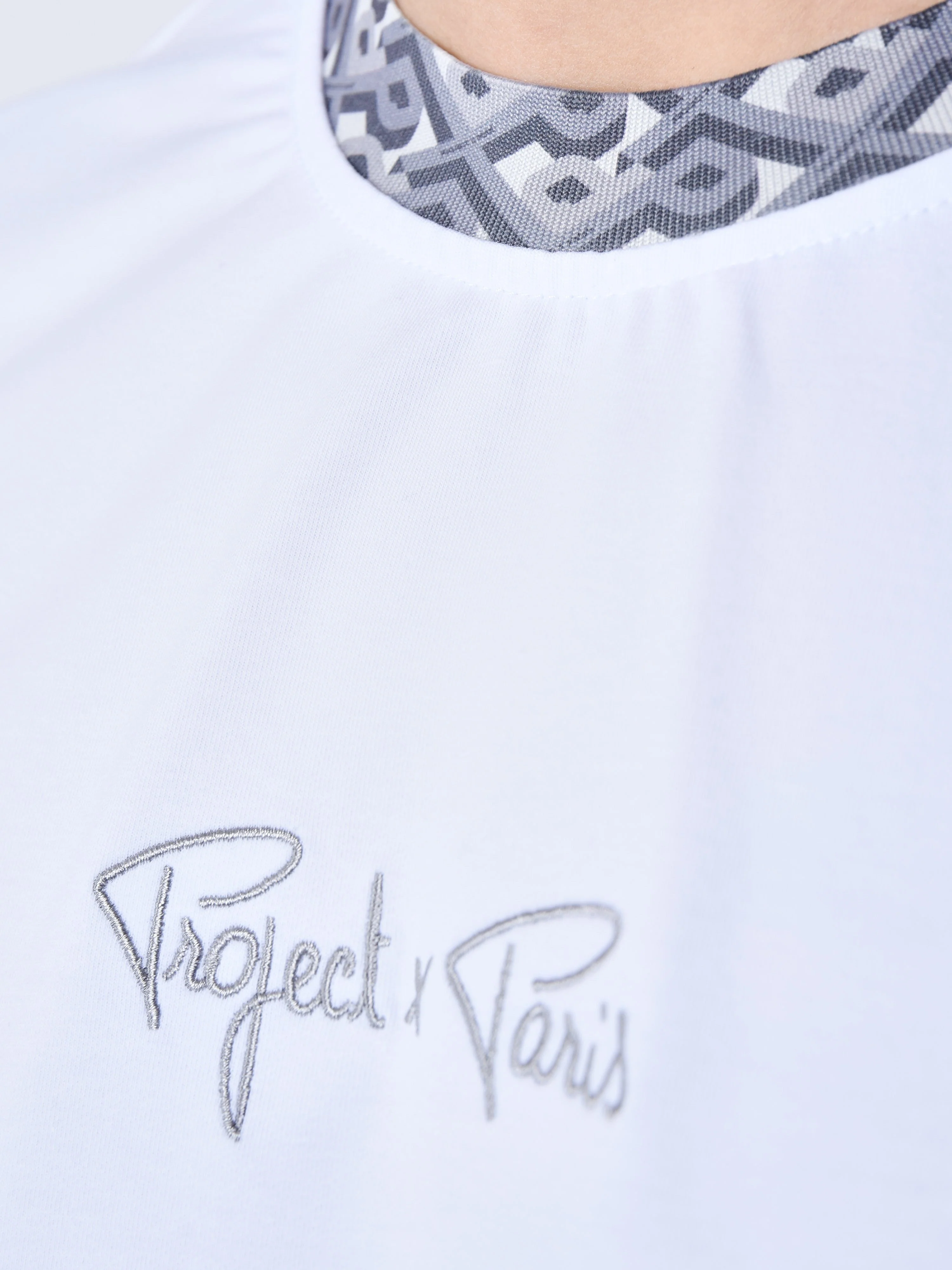 T-shirt classique col Graphic Gaze - Image 4