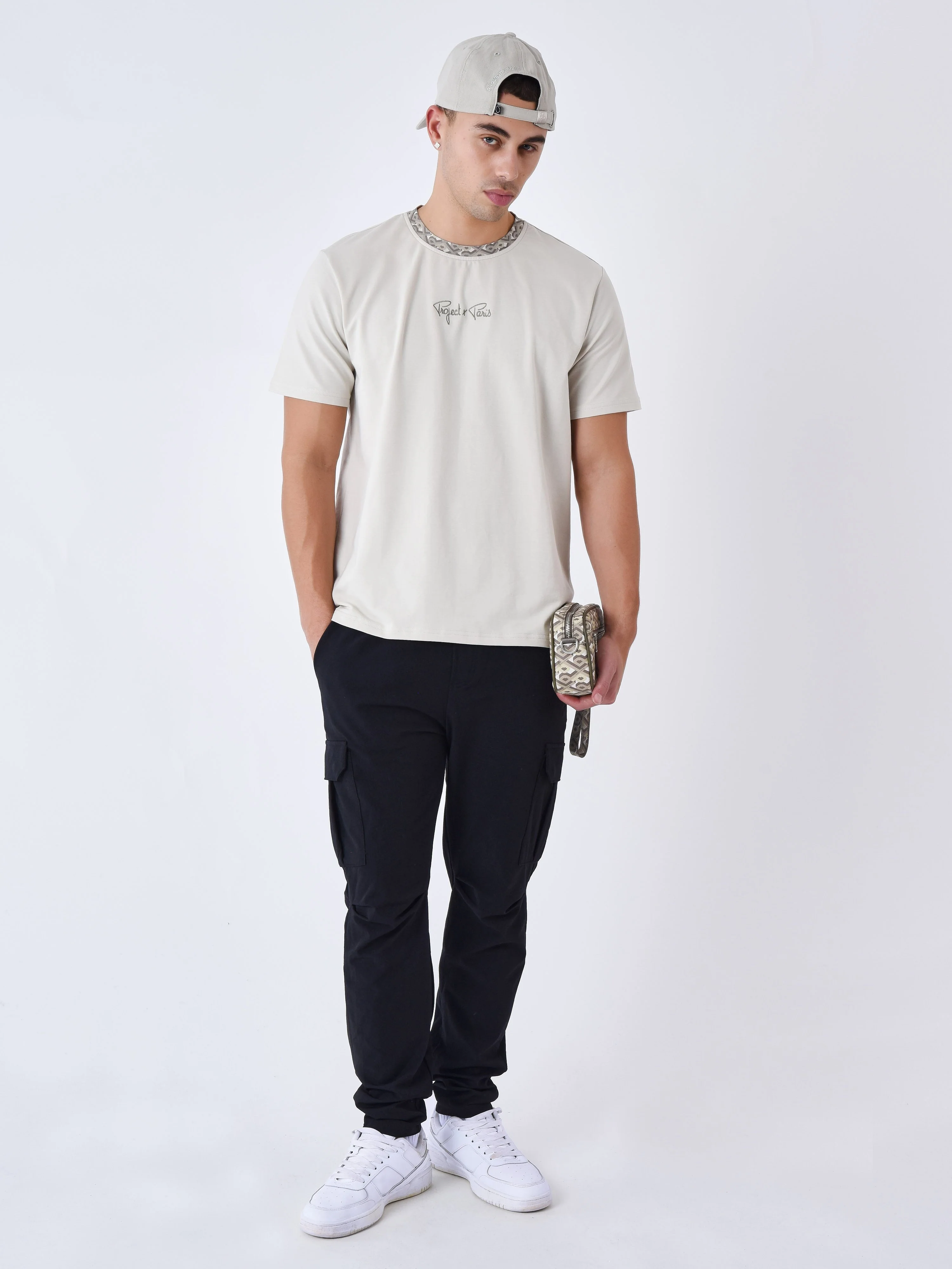 T-shirt classique col Graphic Gaze - Image 3