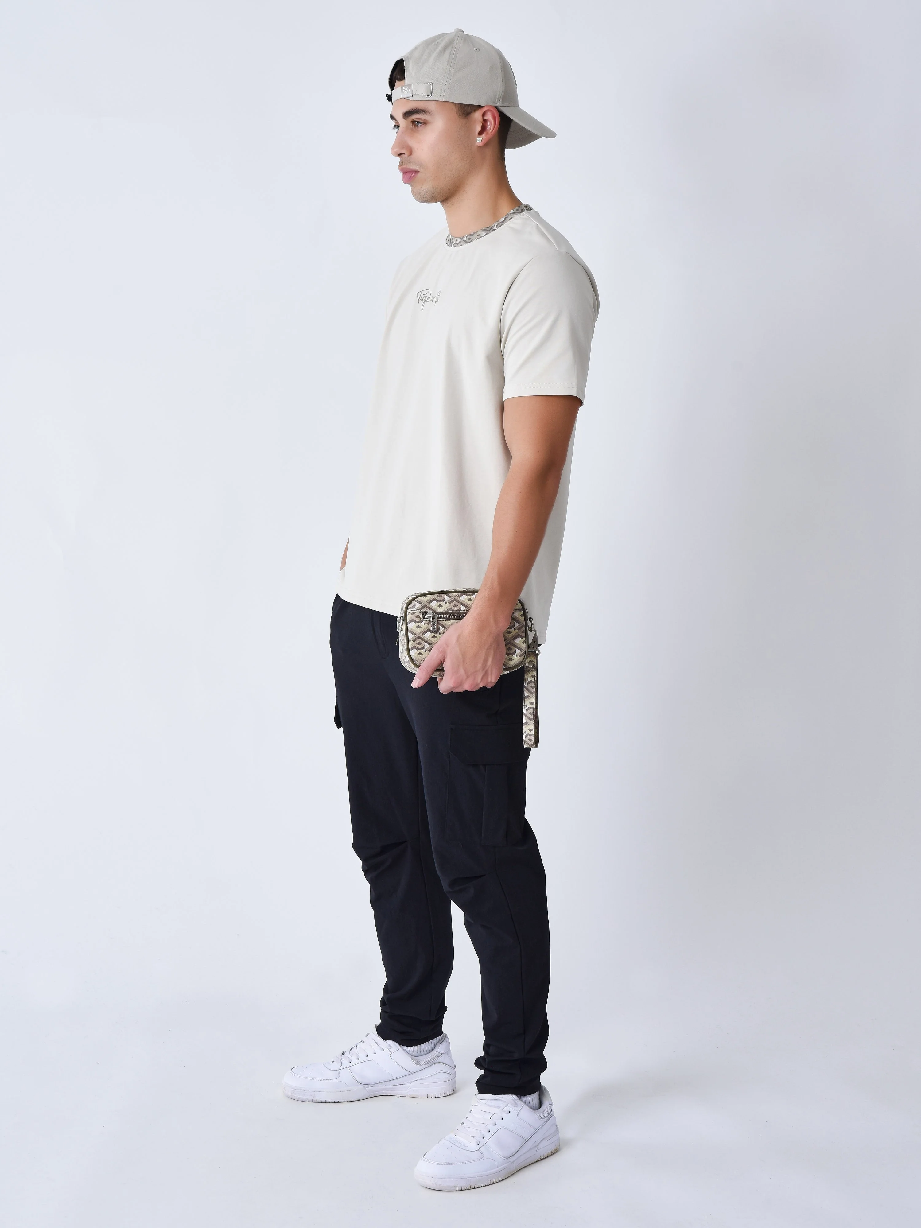 T-shirt classique col Graphic Gaze - Image 4