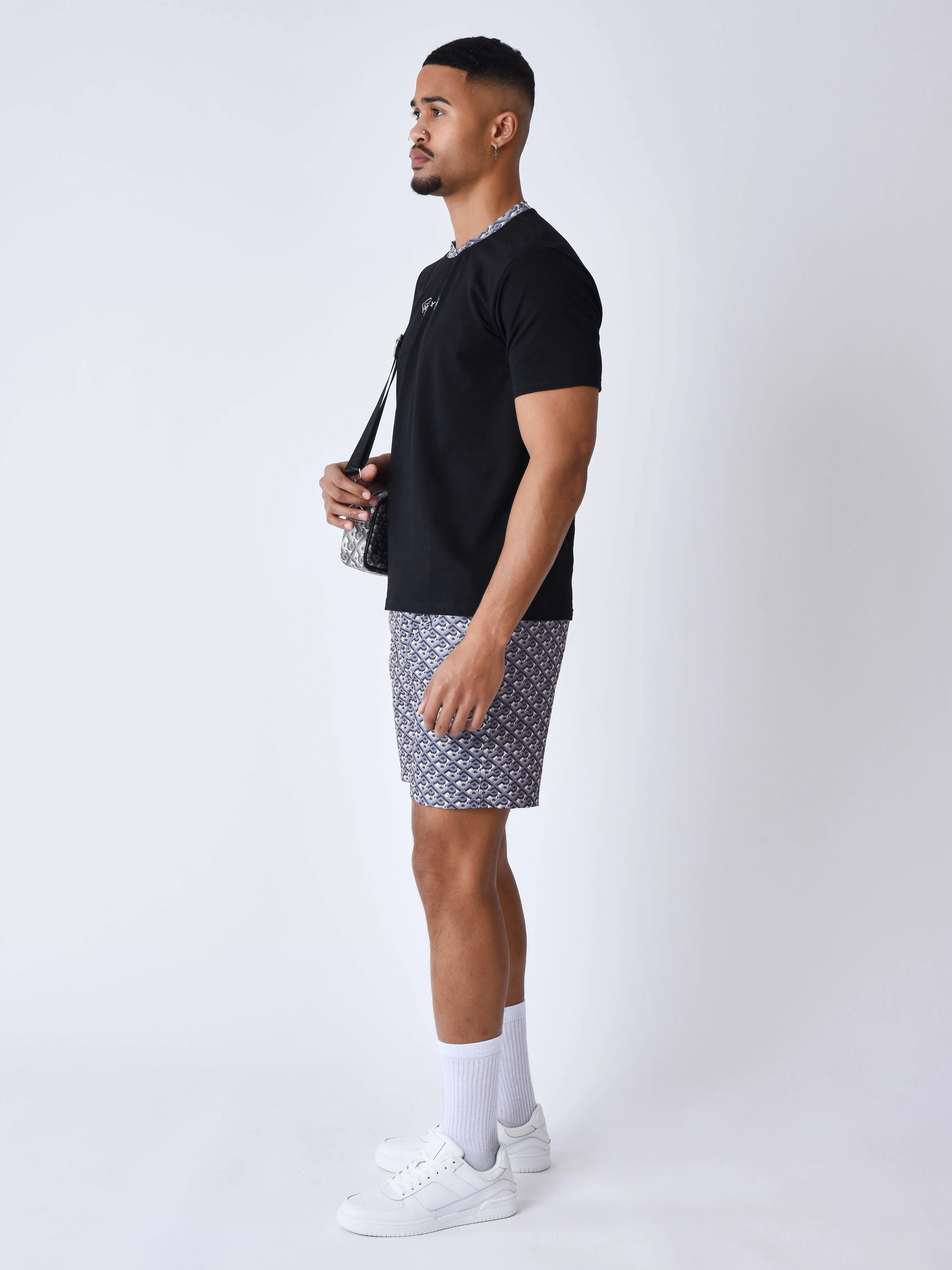 T-shirt classique col Graphic Gaze - Image 5
