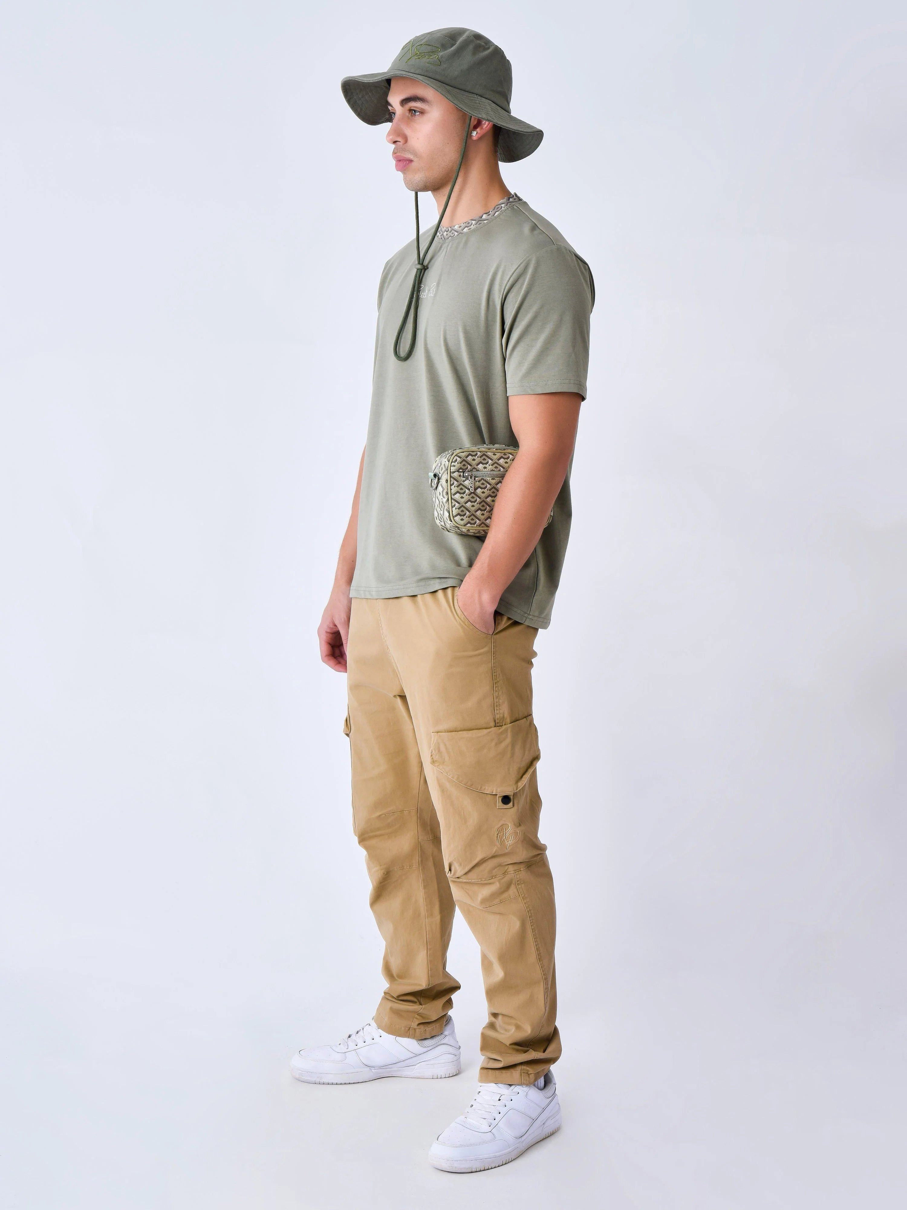 T-shirt classique col Graphic Gaze - Image 5