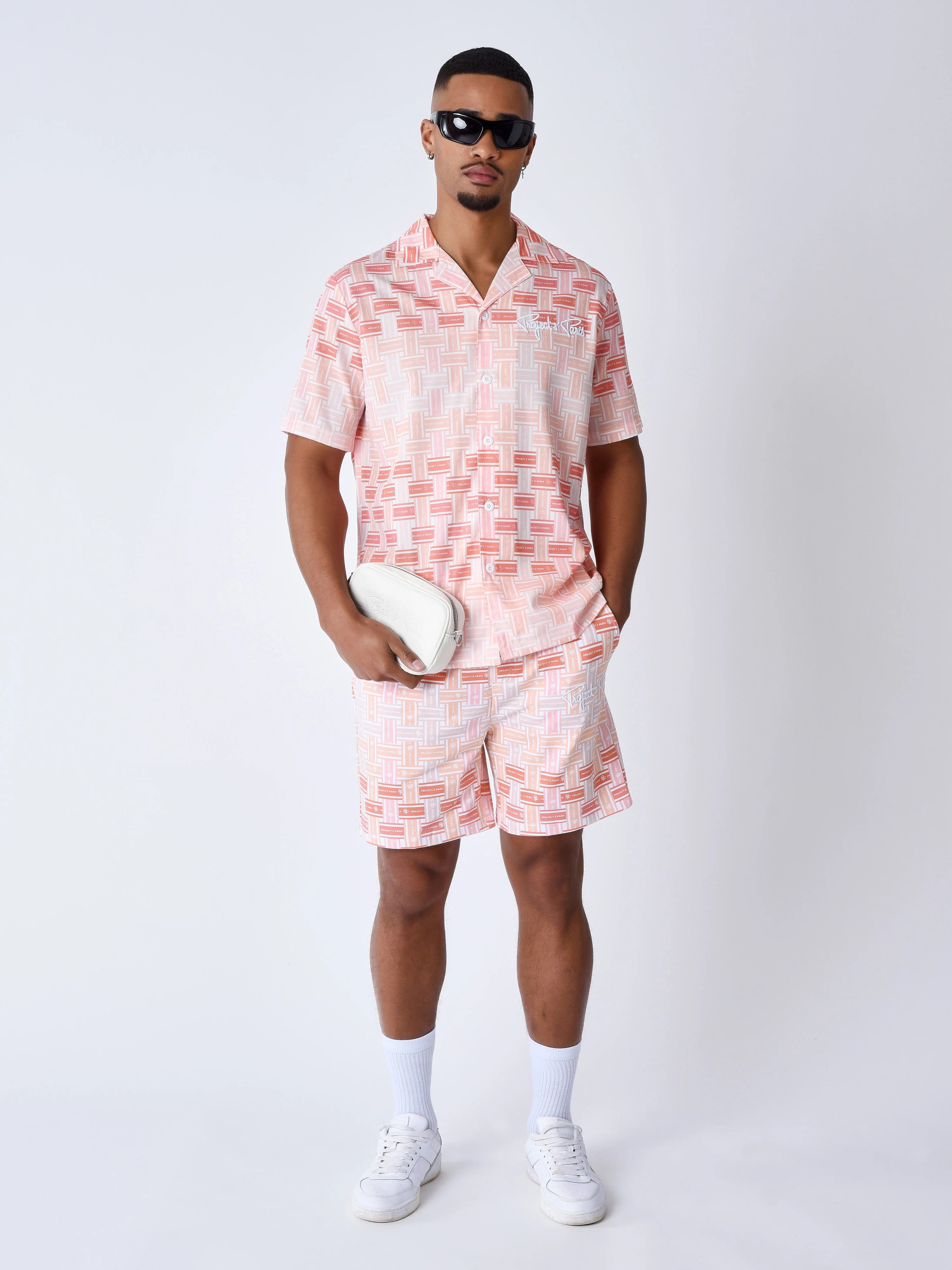 Chemise manches courts imprimé Streamer - Image 3