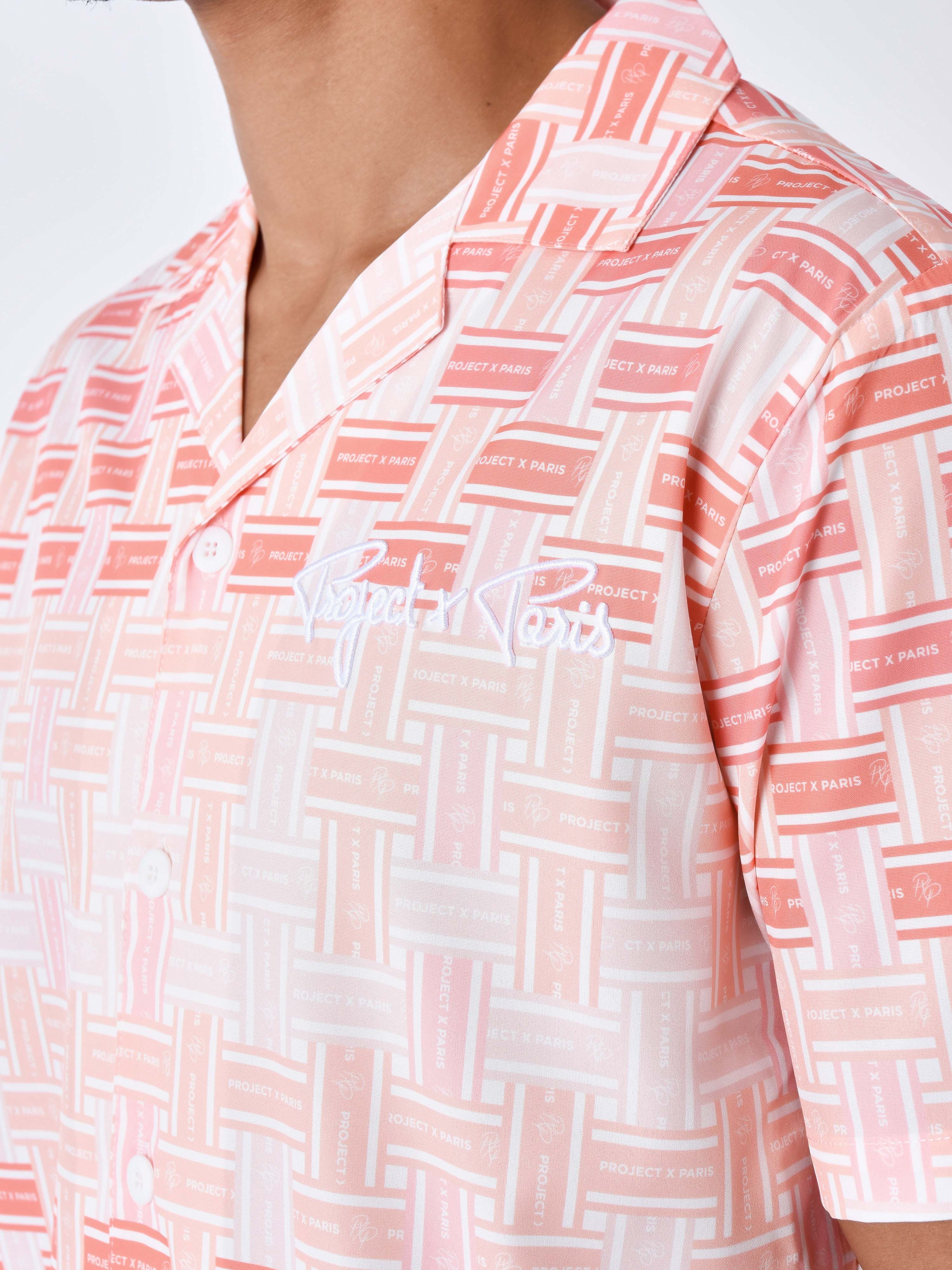 Chemise manches courts imprimé Streamer - Image 5