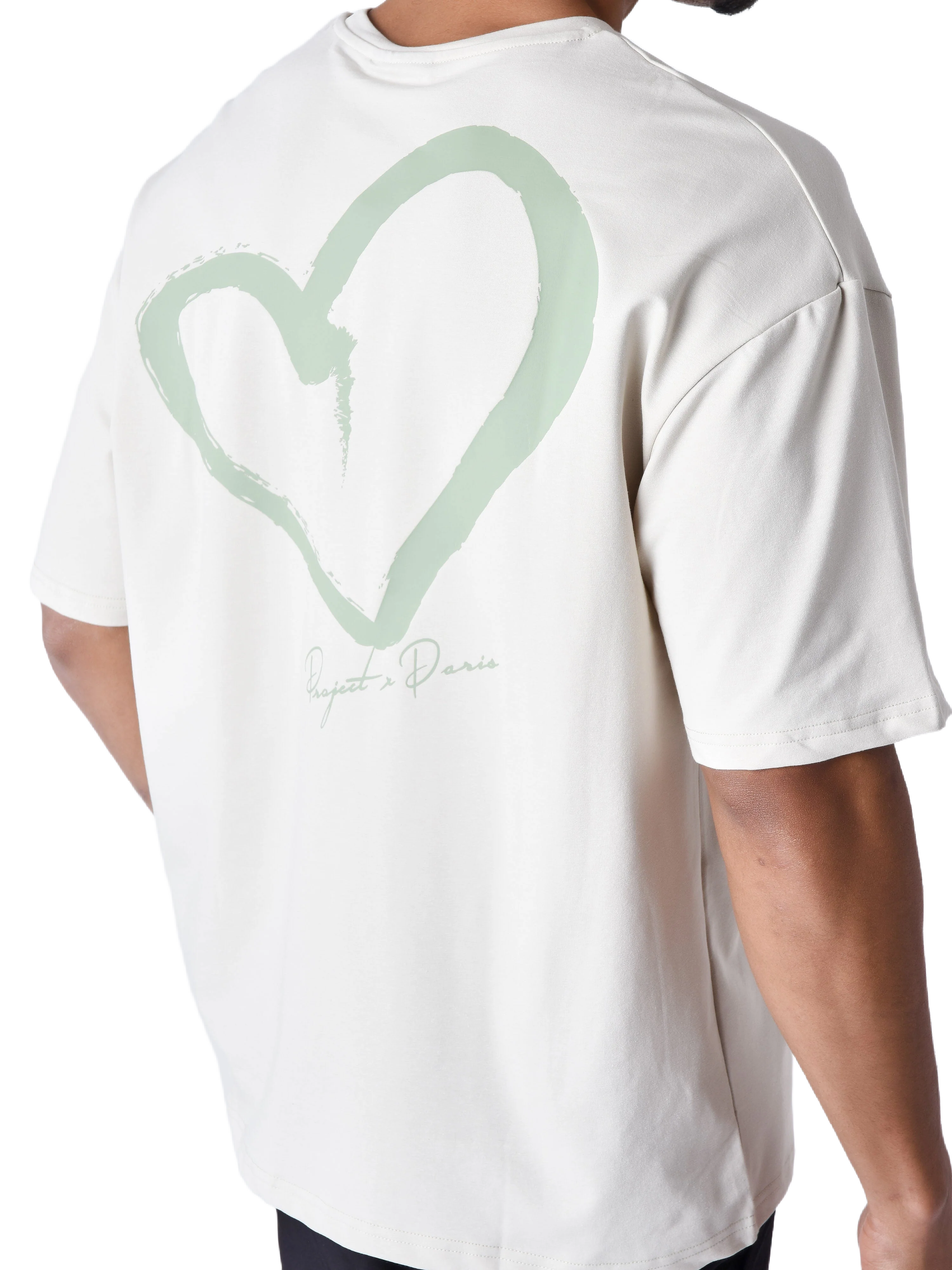 T-shirt coeur brodé street - Image 6