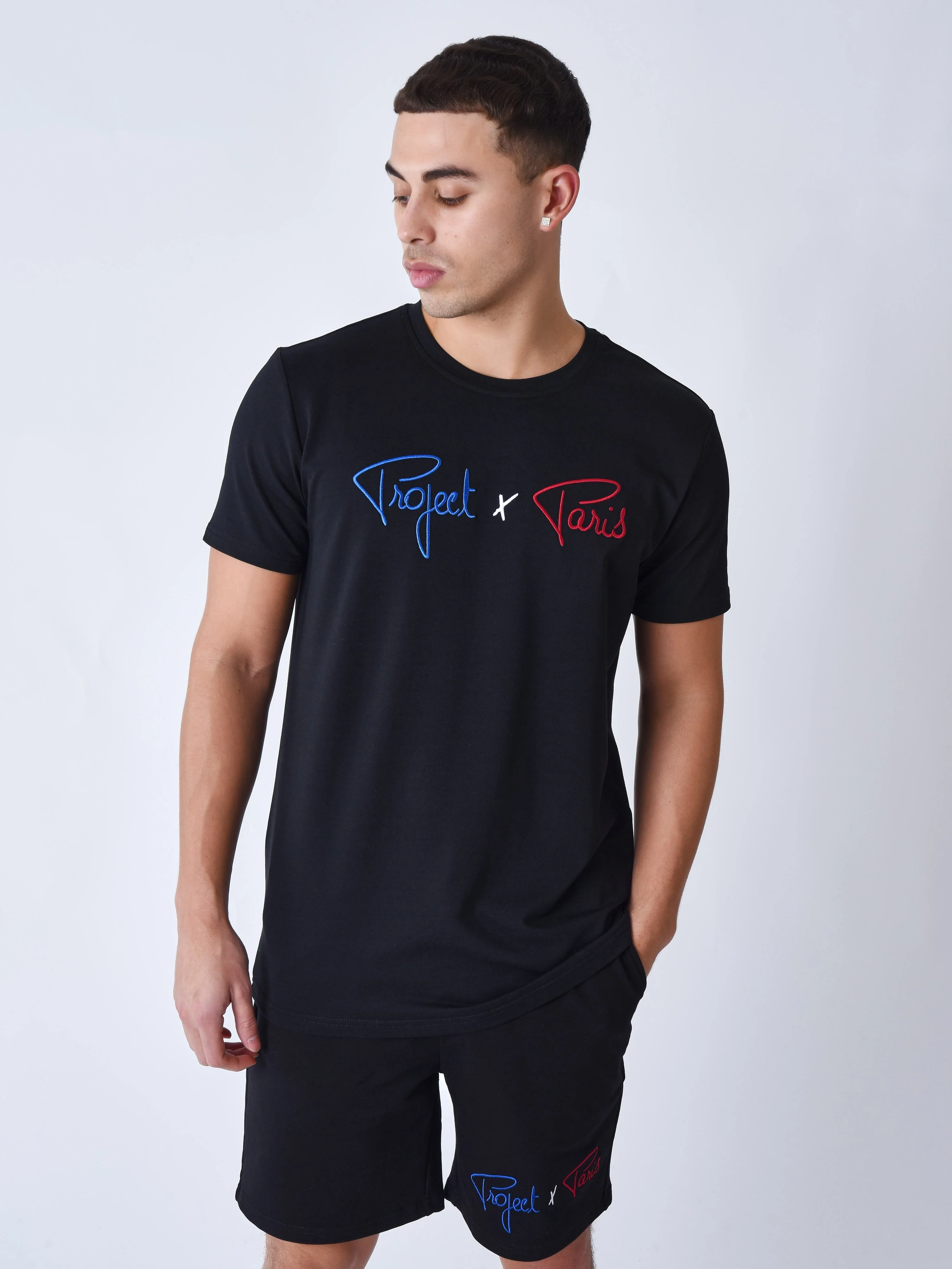 T-shirt signature Tricolor