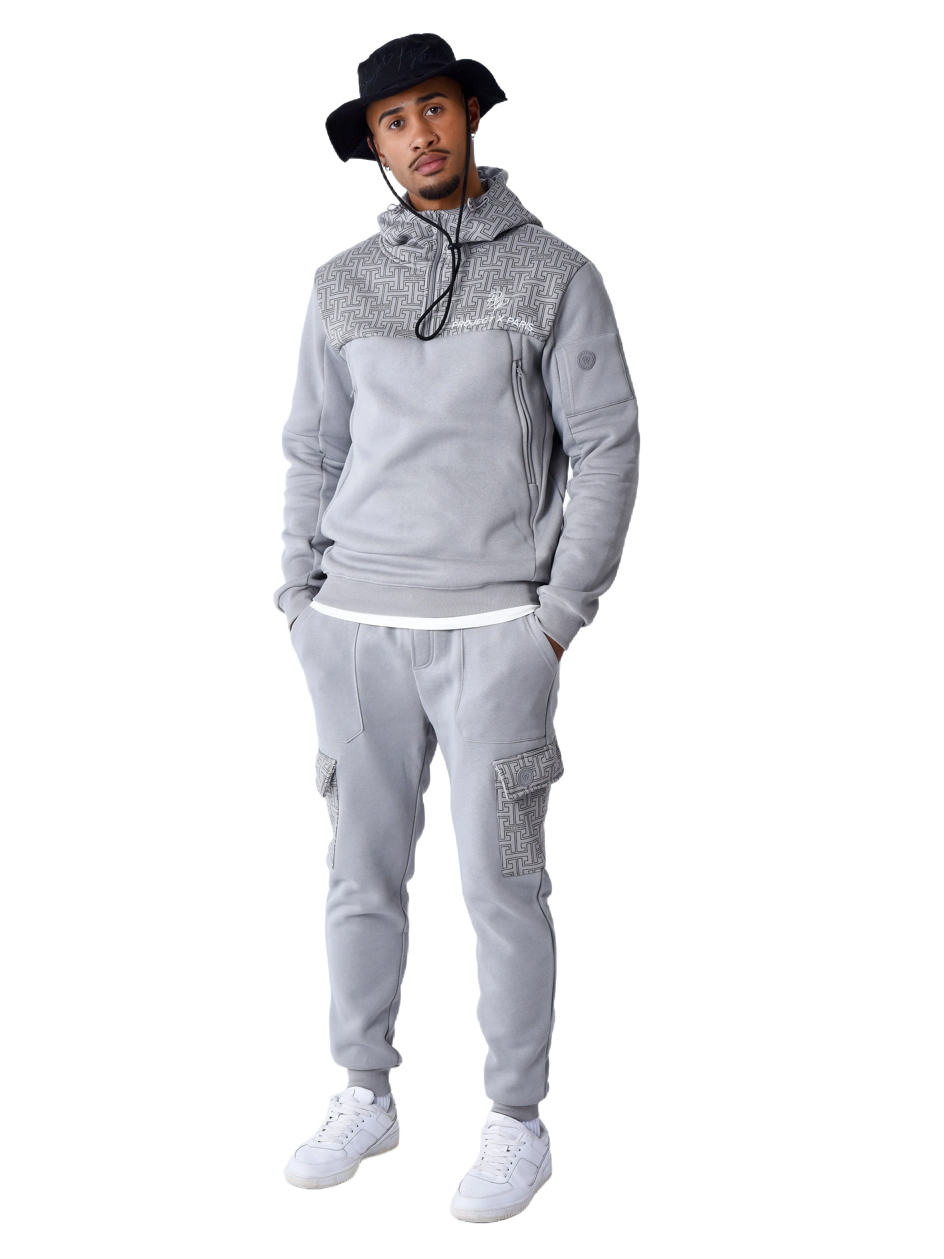 Bas de jogging imprimé monogramme