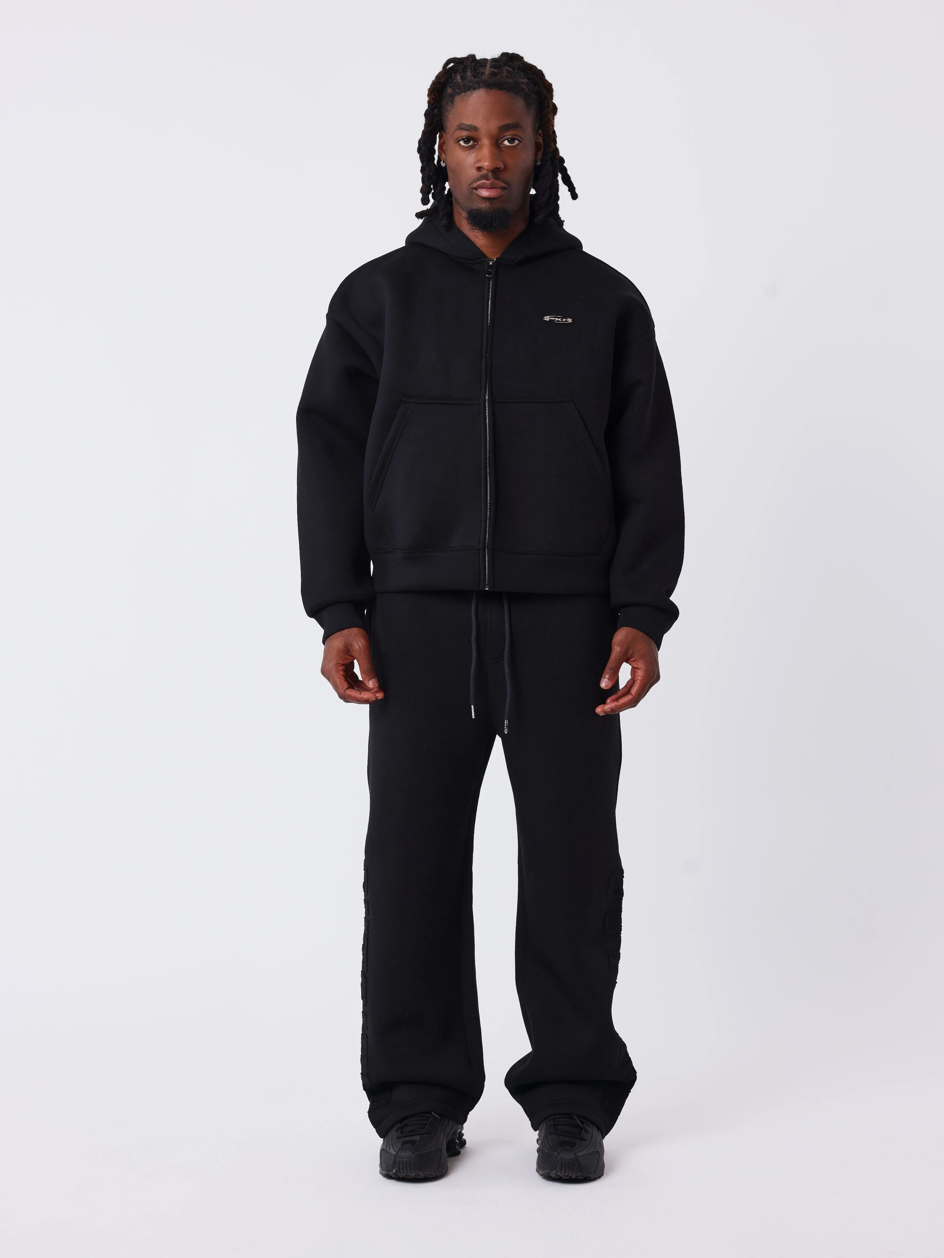 Sweat zippé à capuche en néoprène - Image 5