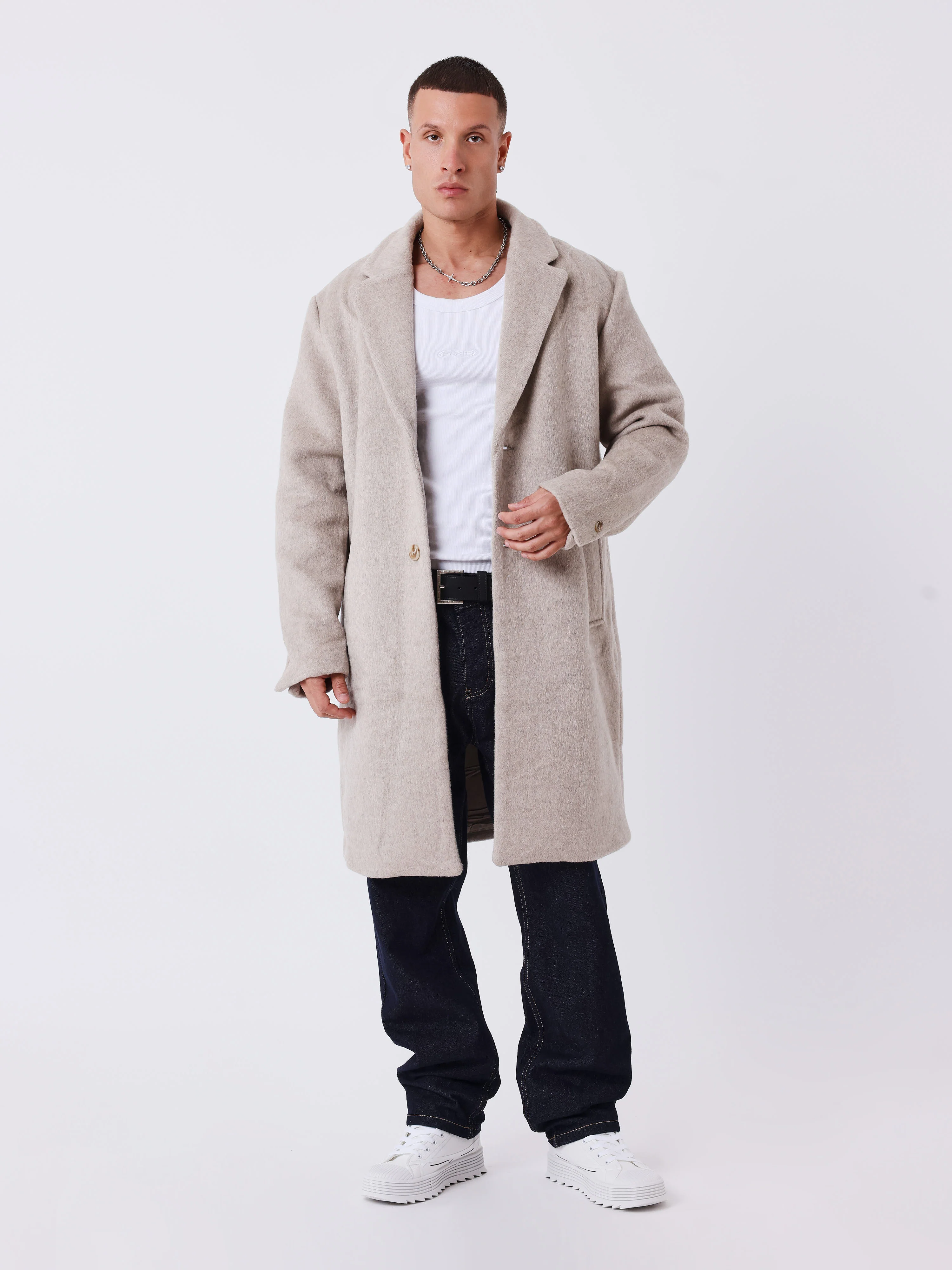 Manteau long en laine - Image 6