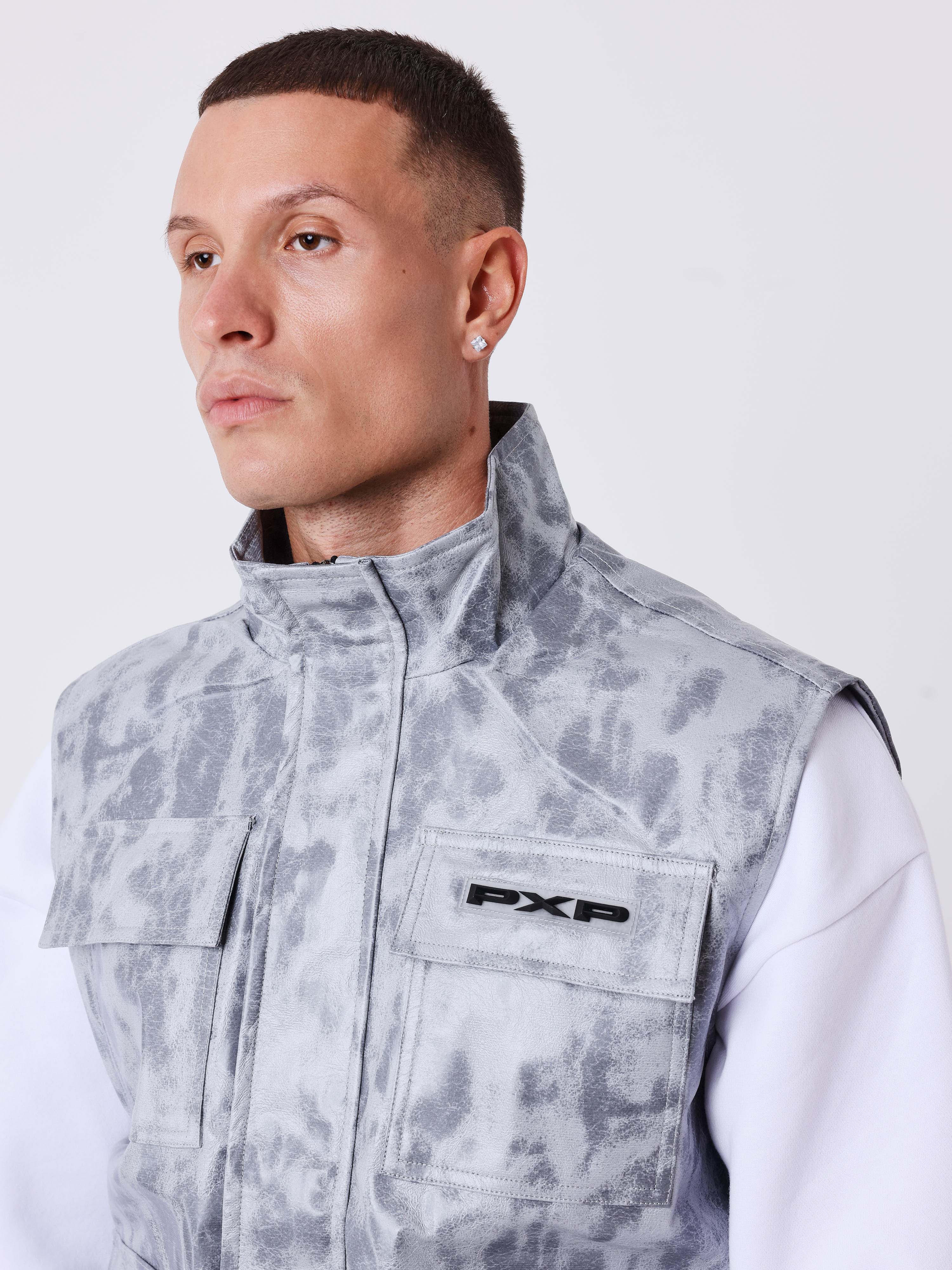 Veste sans manches Ă poche Erosion - Image 3