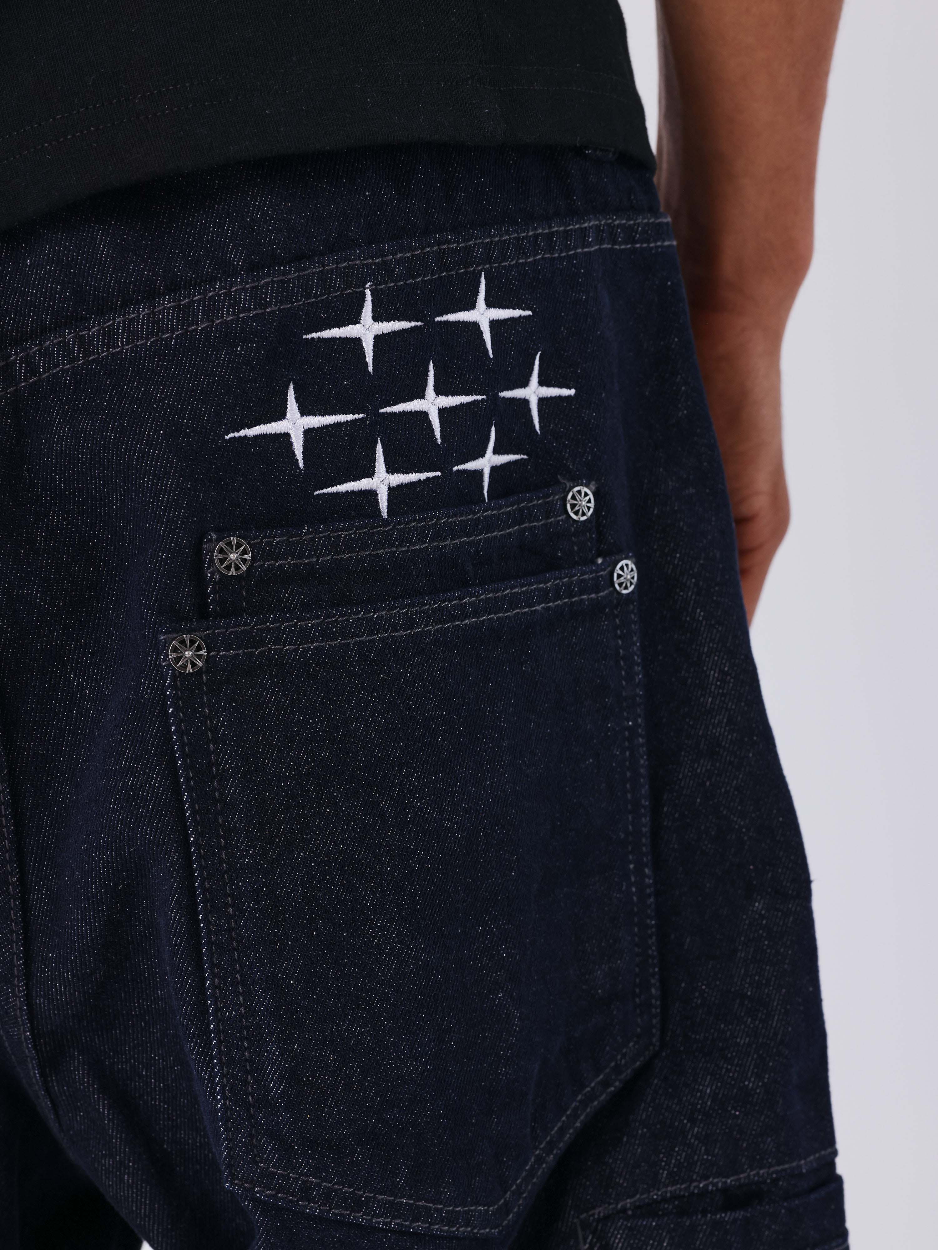 Jean loose en denim brut coutures Polaris - Image 5