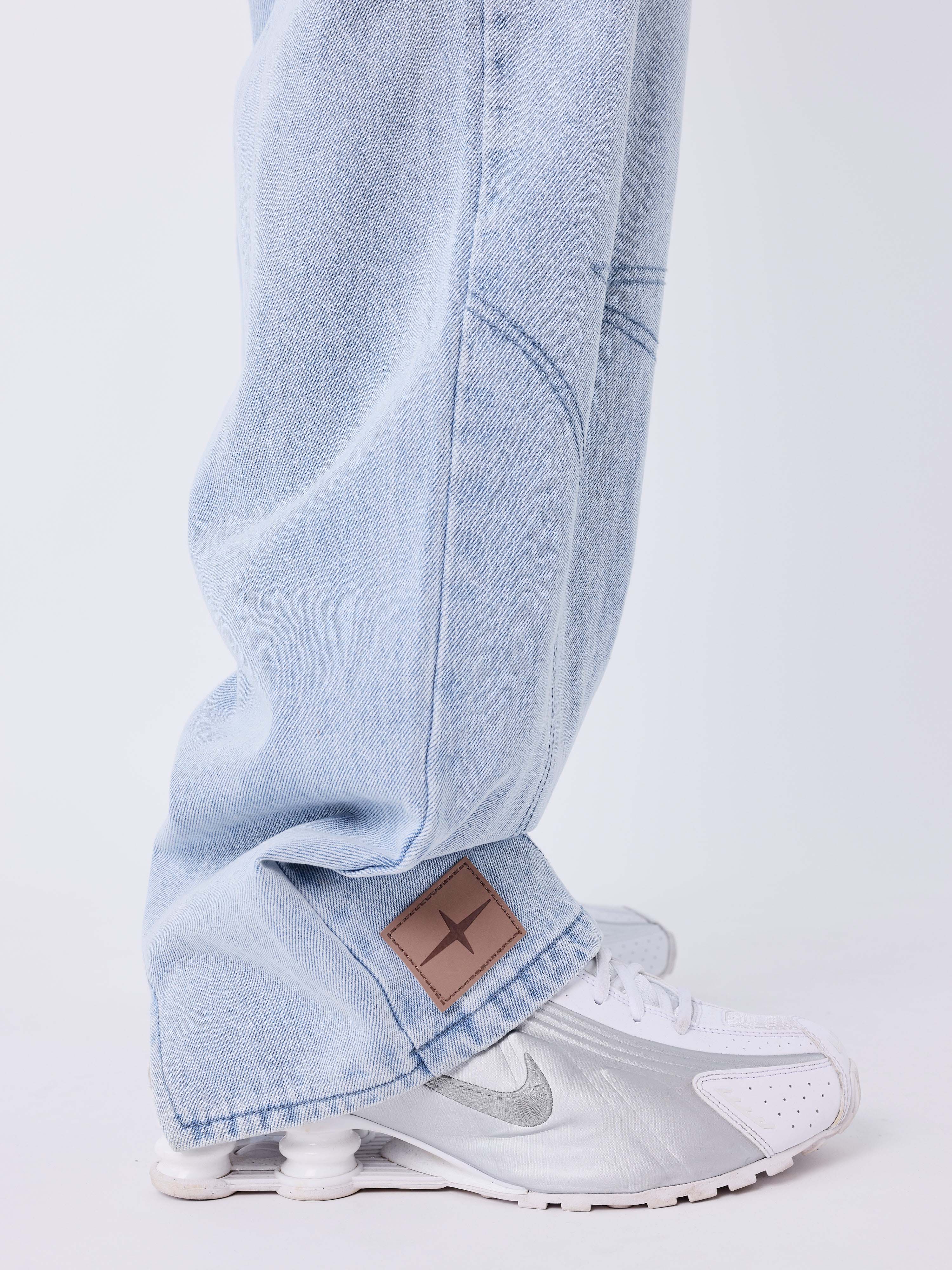 Jean loose en denim bleu coutures Polaris - Image 6