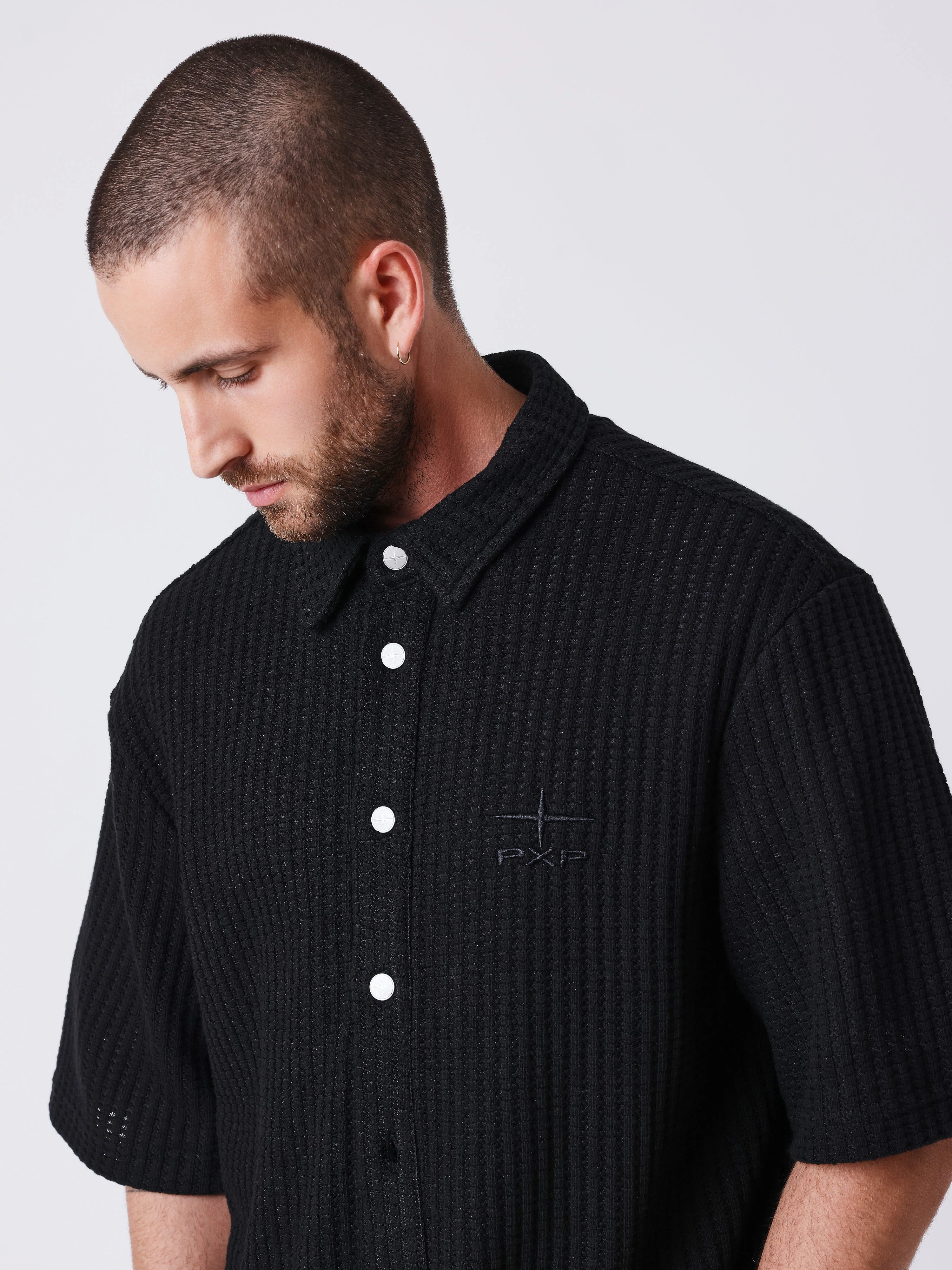 Chemise manches courtes Flower - Image 3