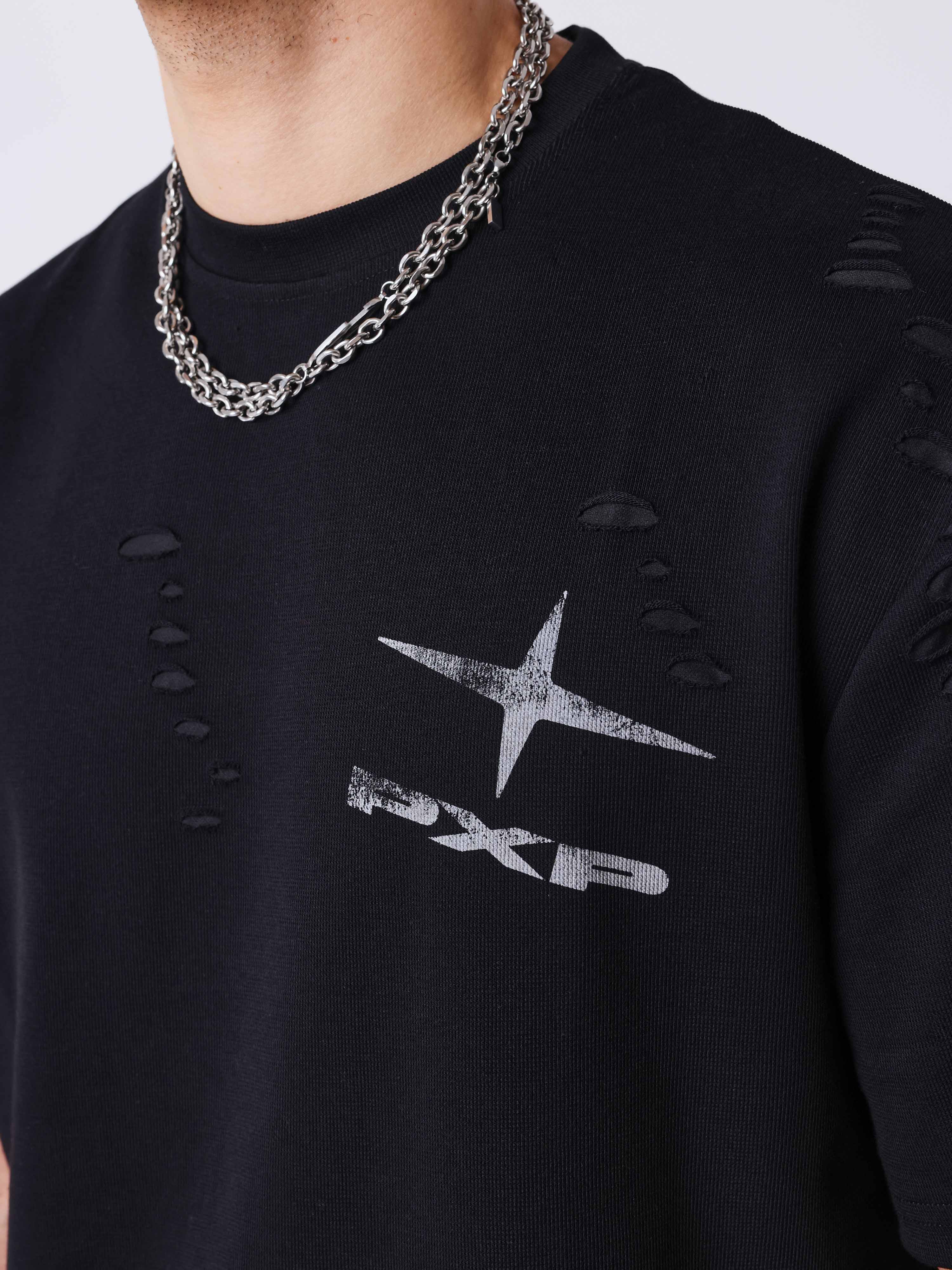 T-shirt à effet texturé - Image 3