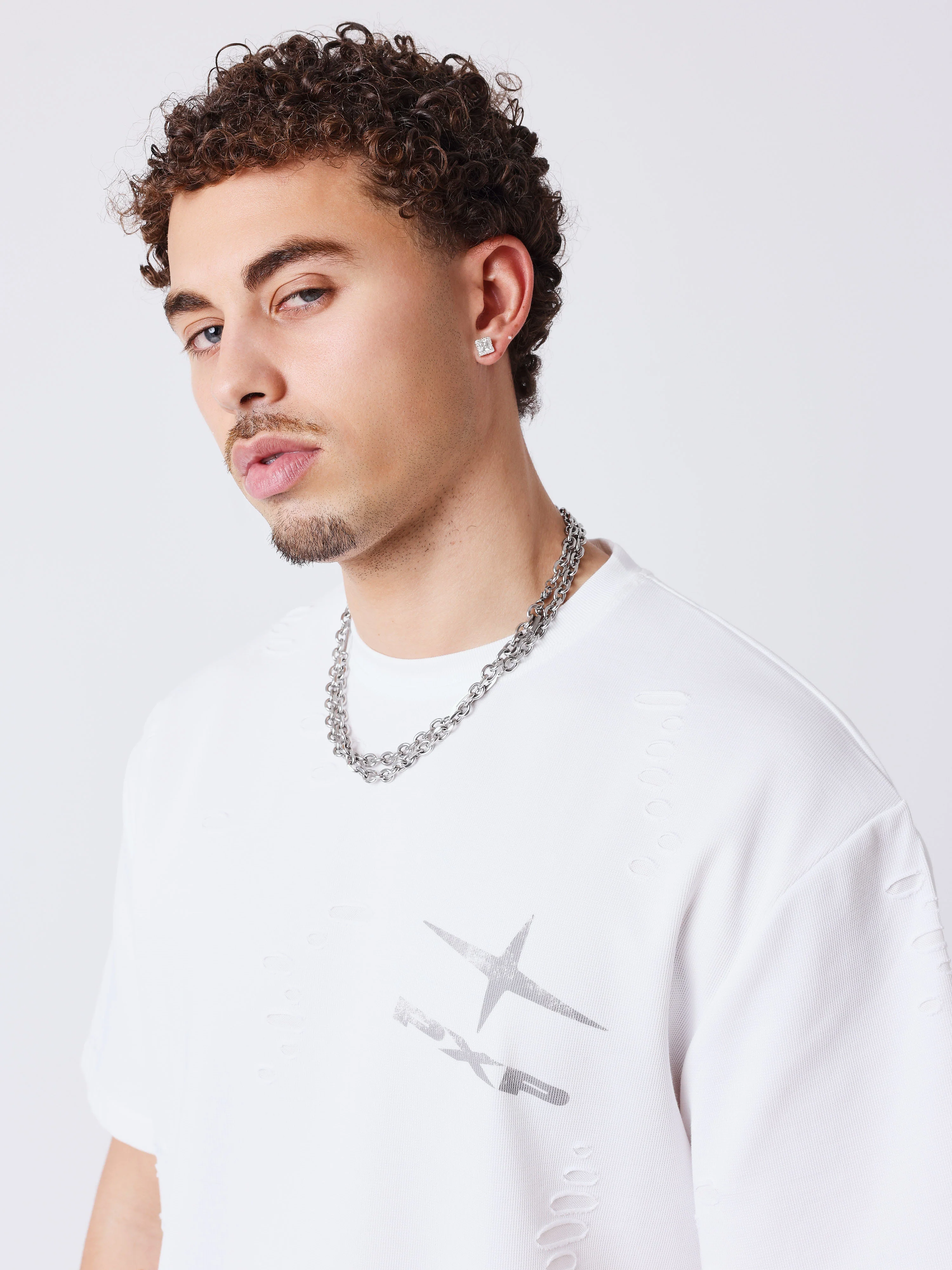 T-shirt à effet texturé - Image 3