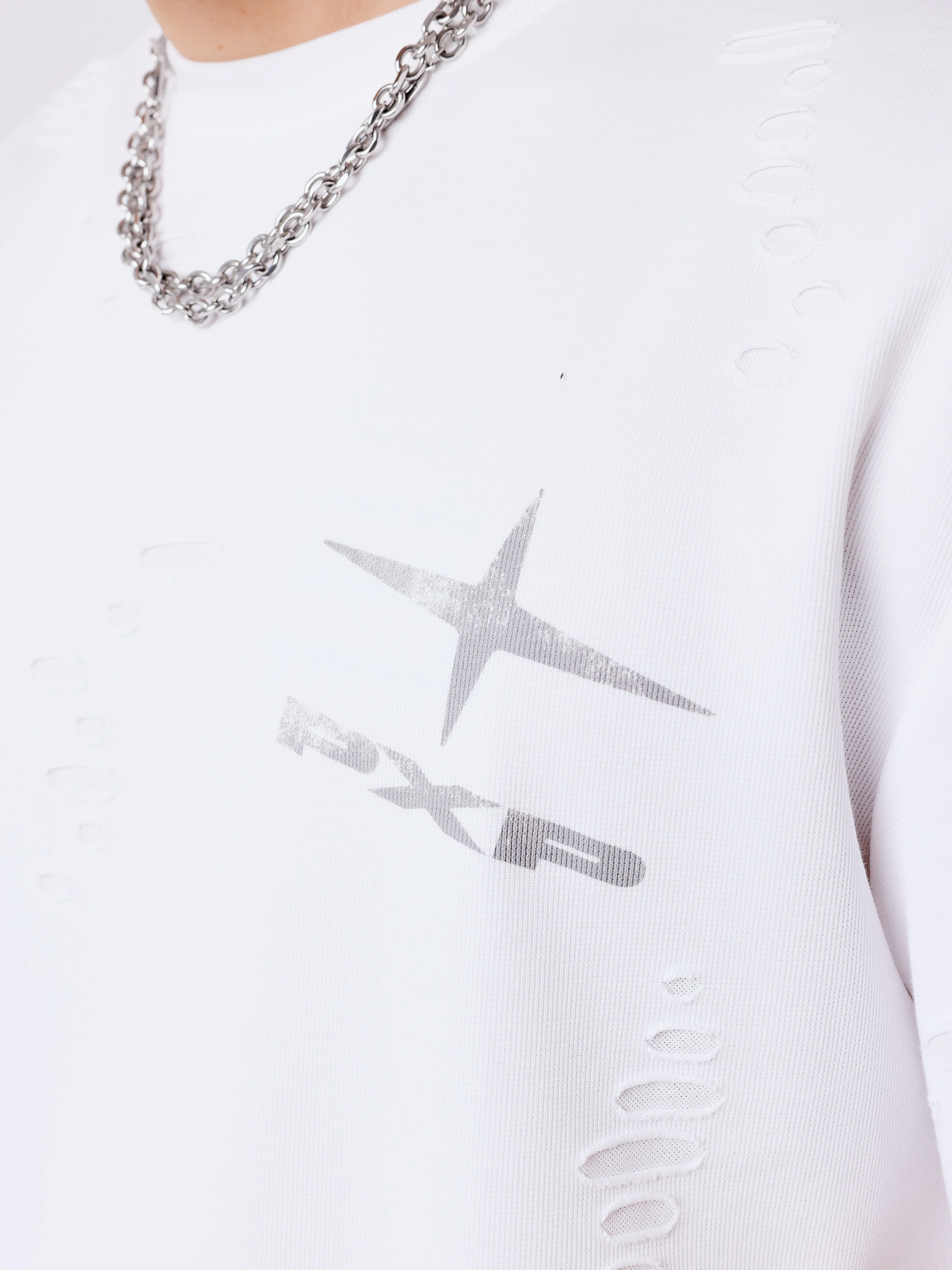T-shirt à effet texturé - Image 4