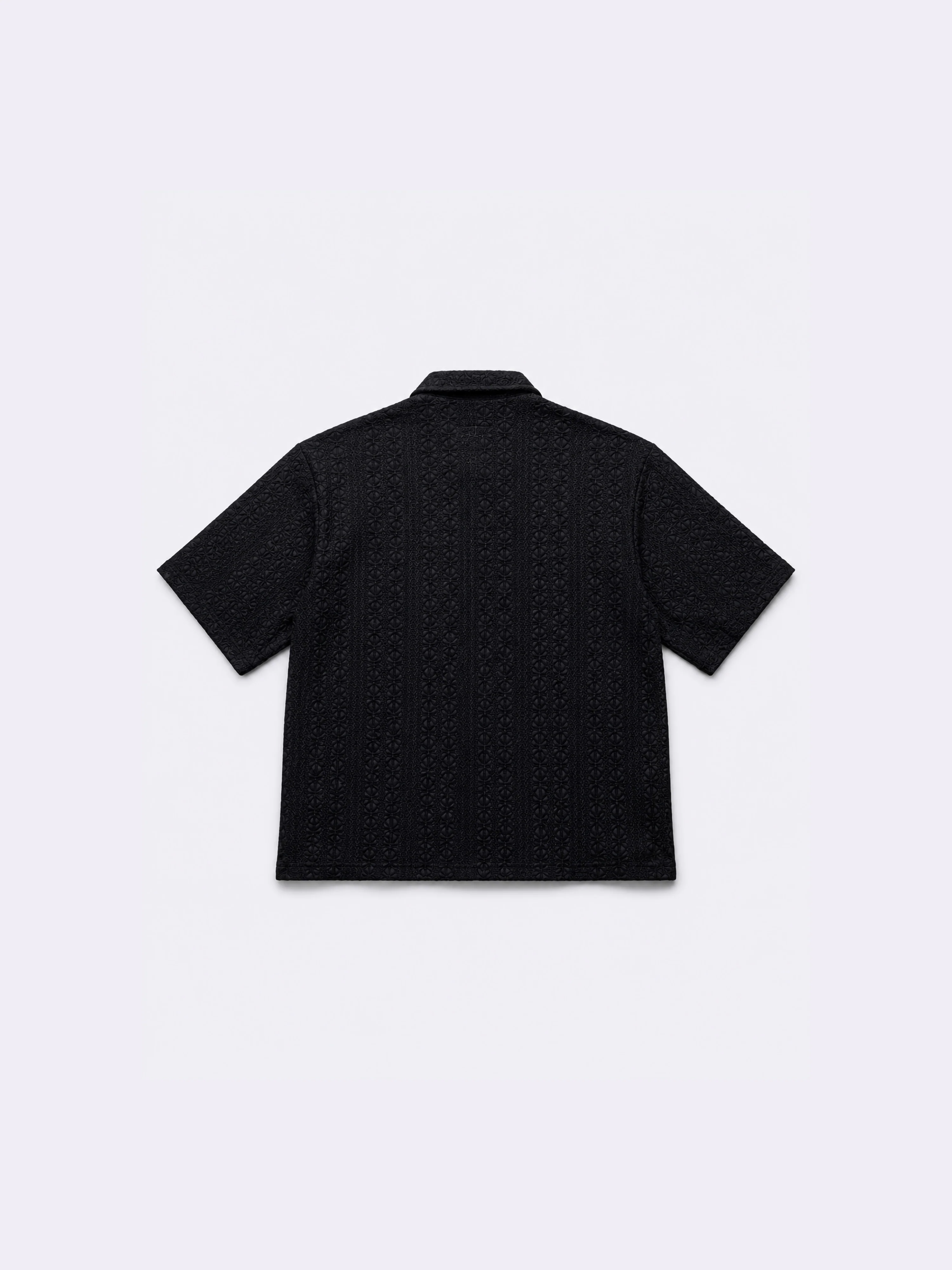 Chemise brodée ajourée avec fleur - Image 2