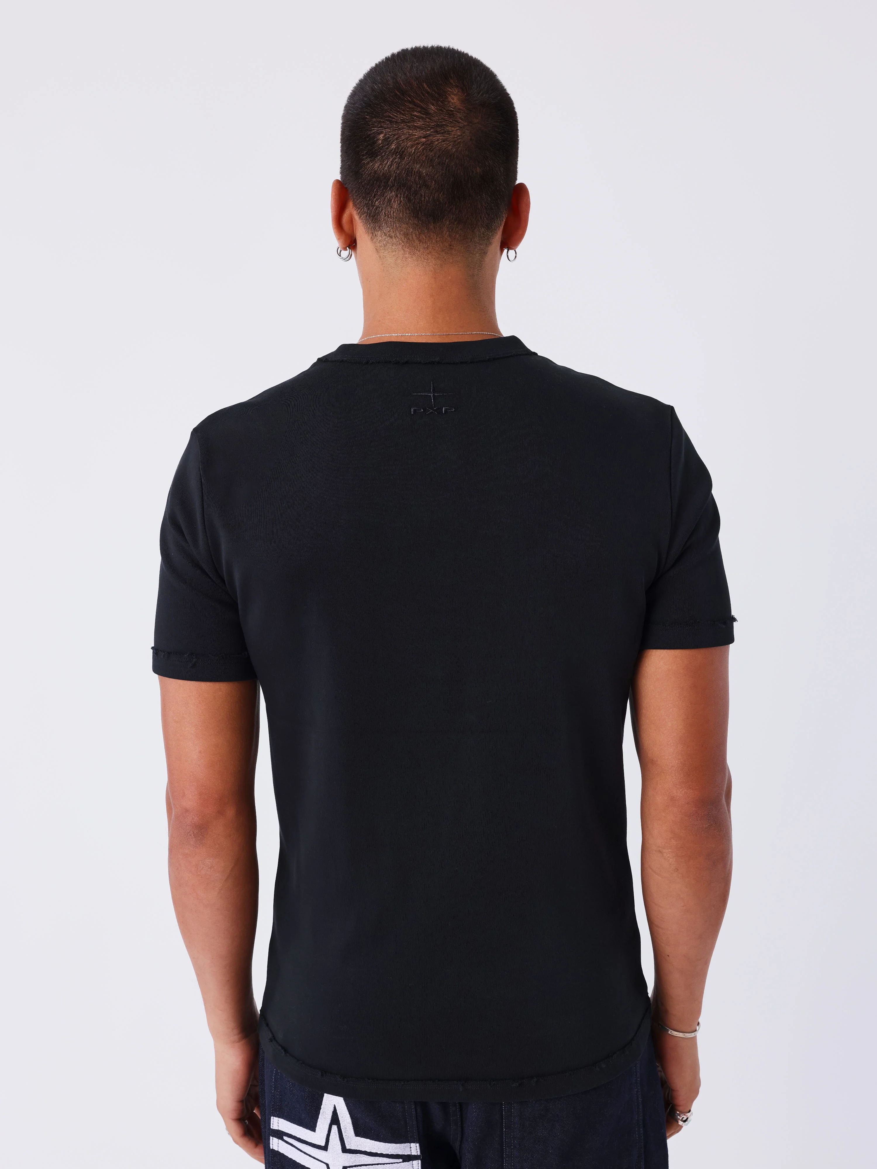 T-shirt manches courtes destroy - Image 2