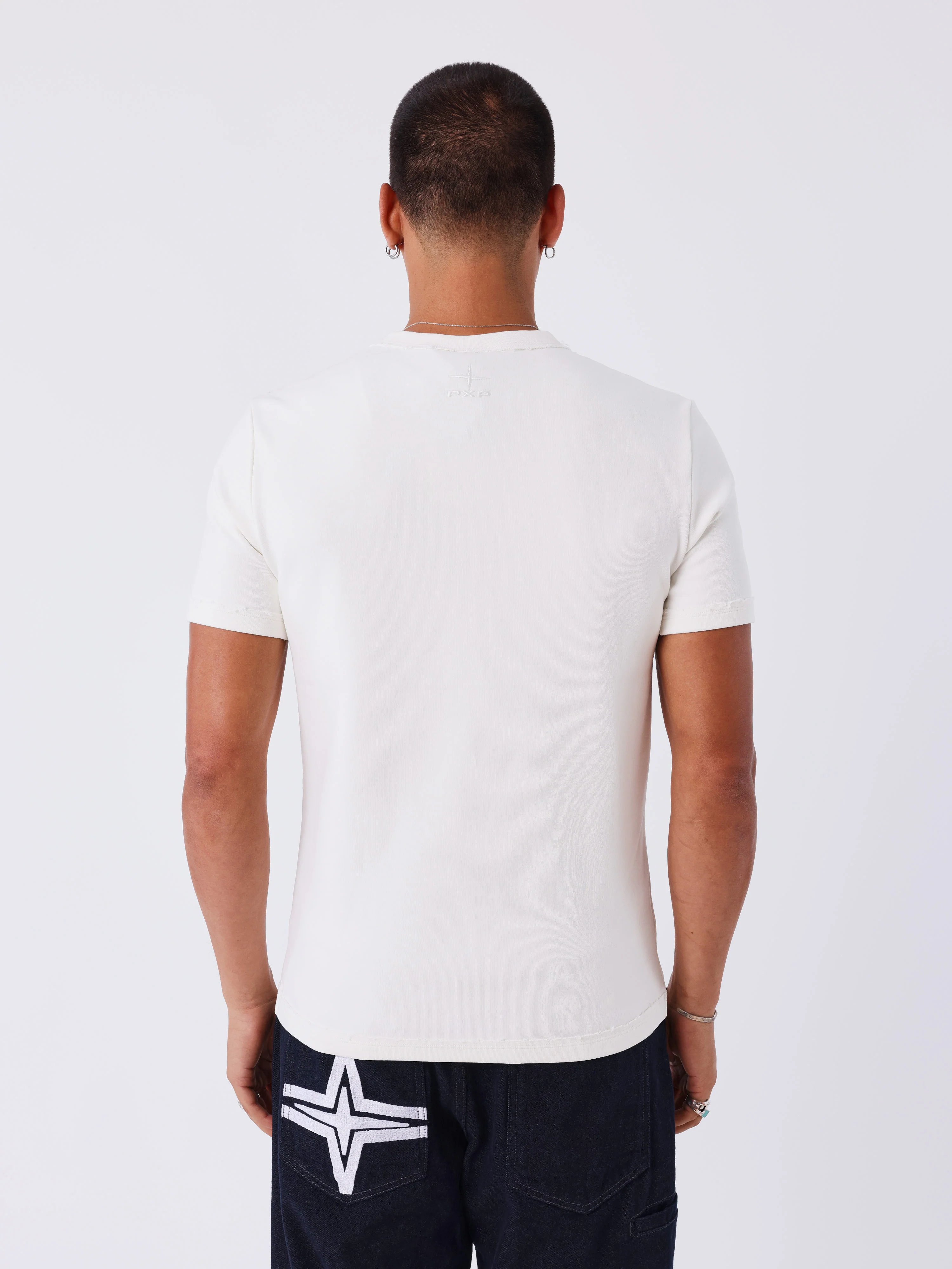 T-shirt manches courtes destroy - Image 2