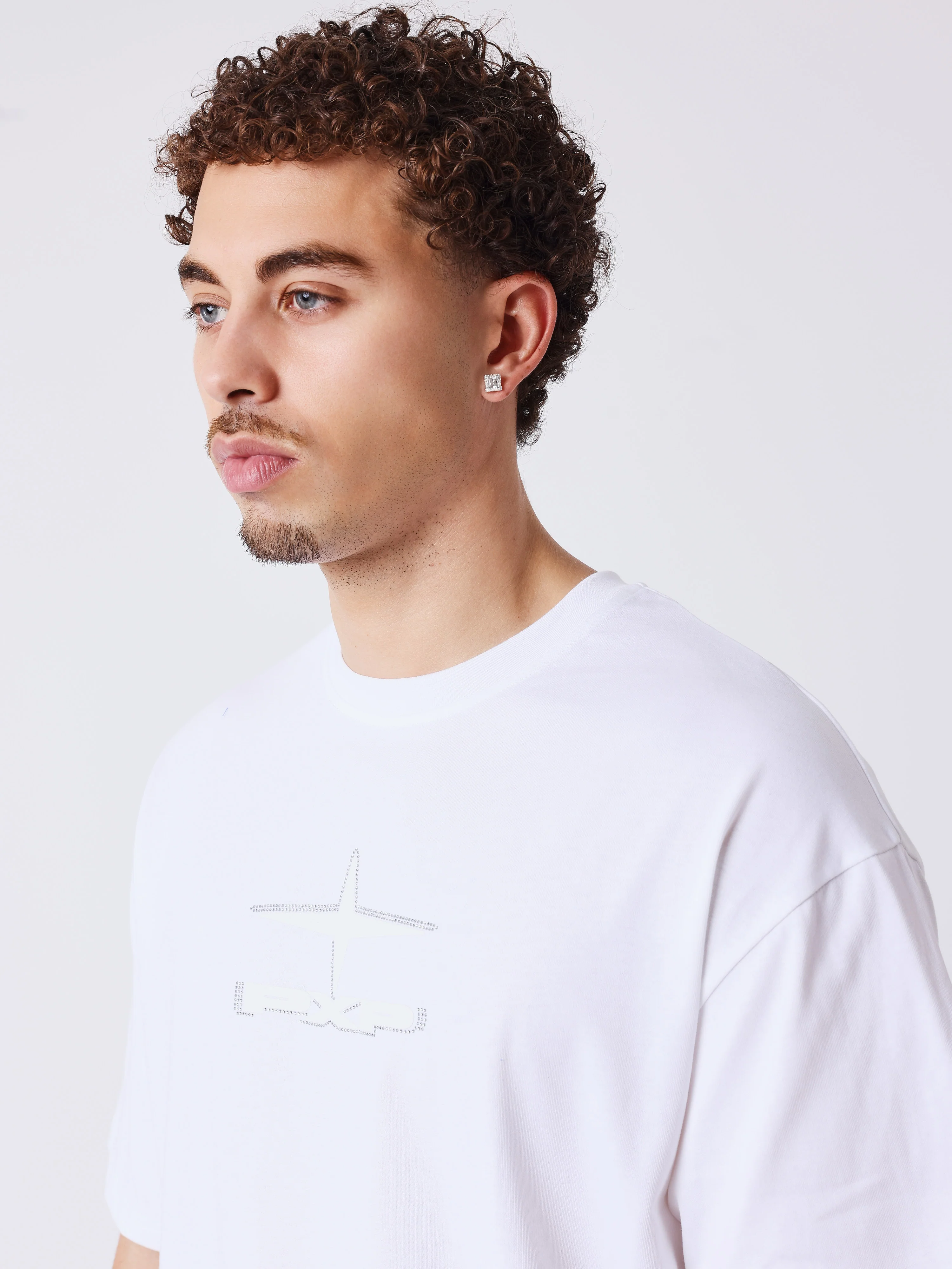T-shirt manches courtes Strass - Image 3