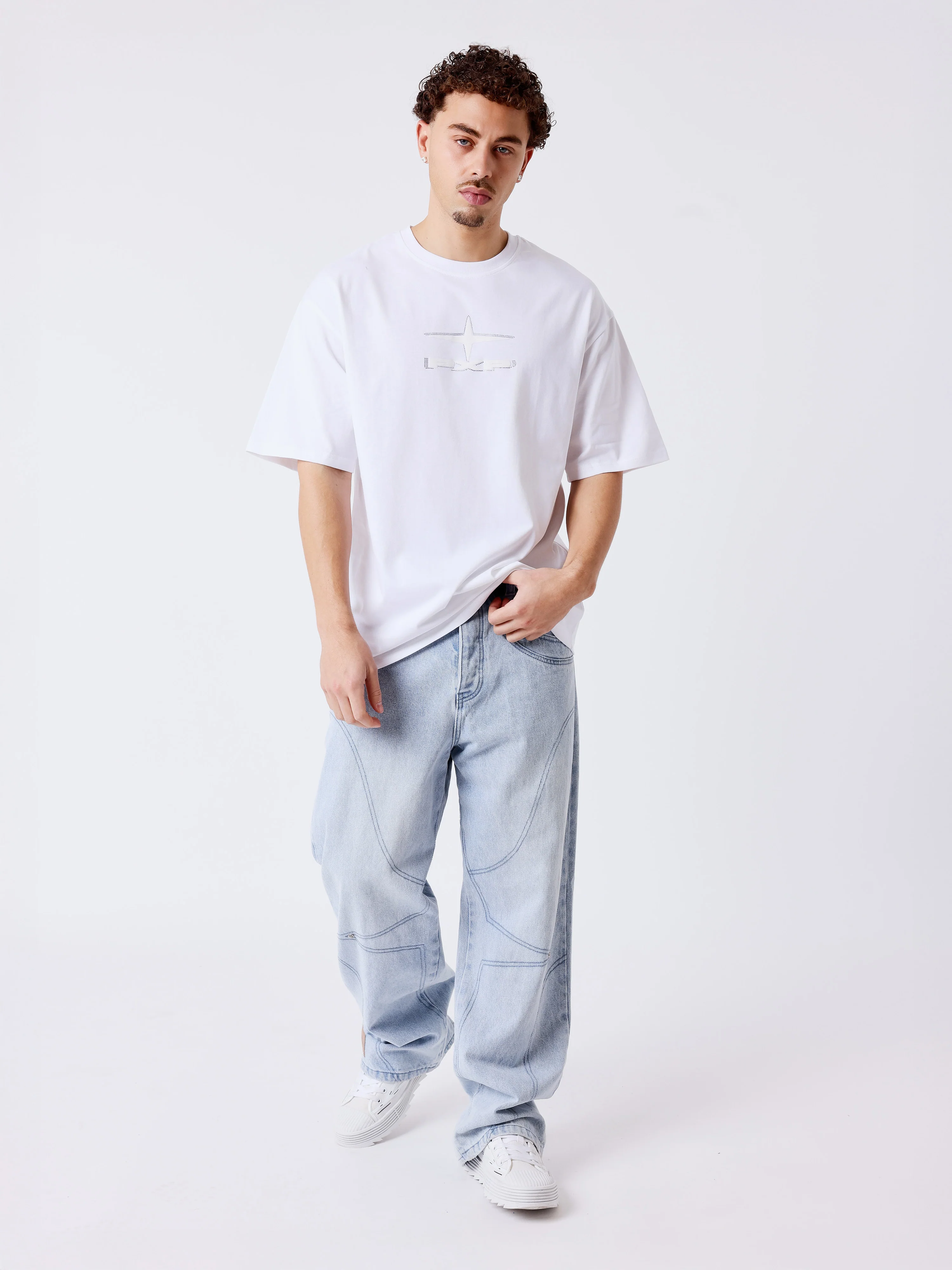 T-shirt manches courtes Strass - Image 5