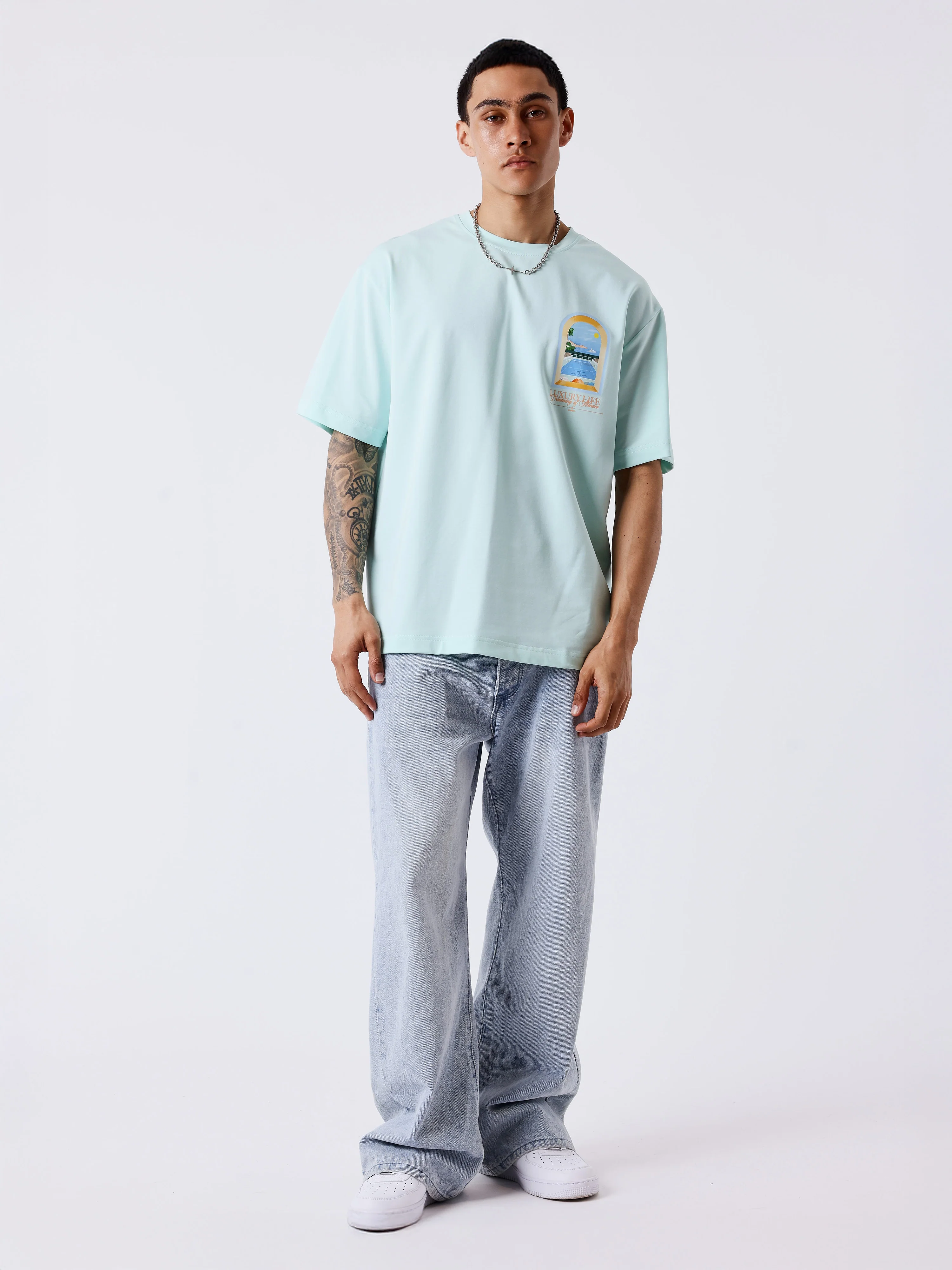 T-shirt manches courtes Monaco Illustration - Image 5