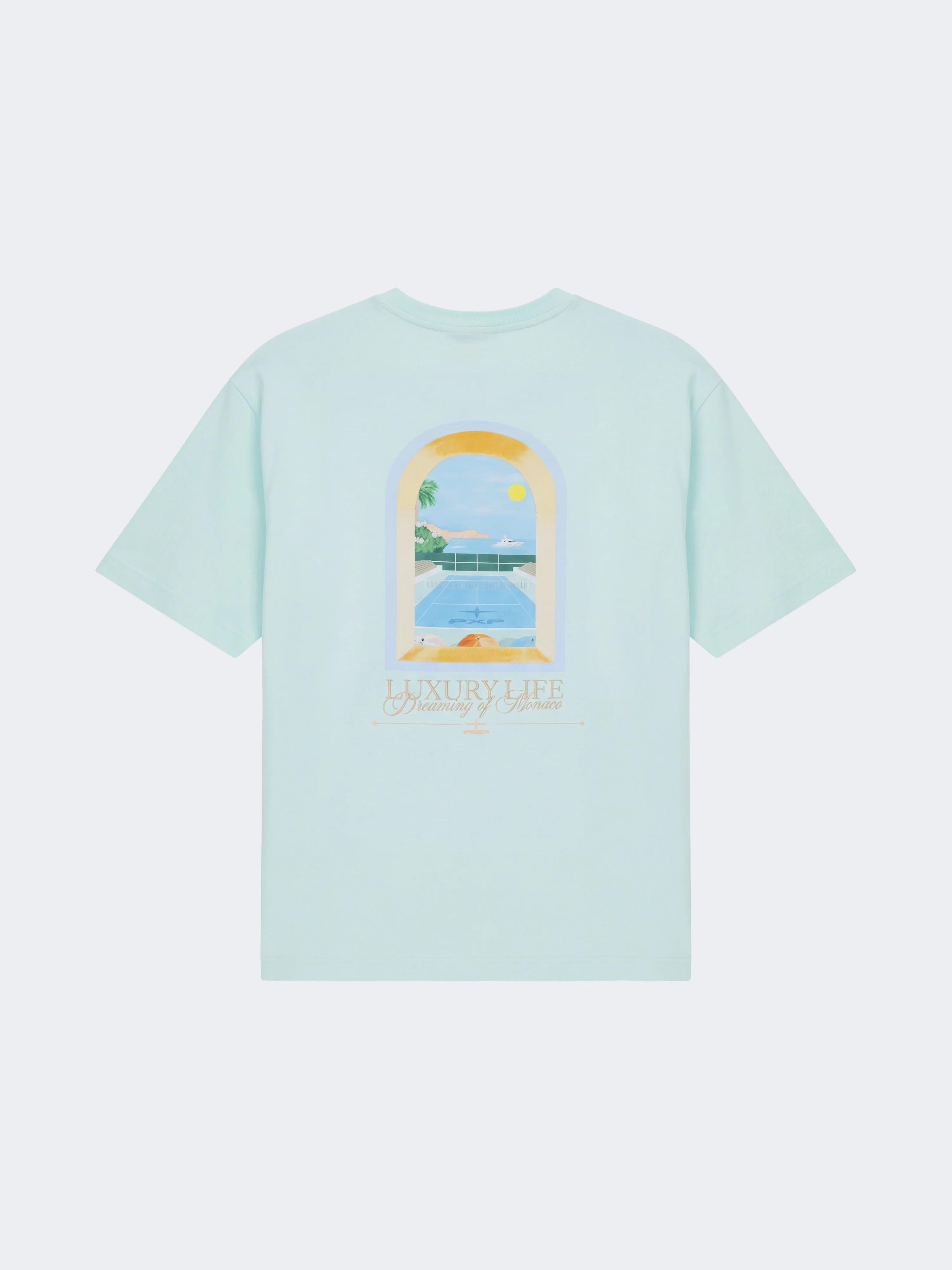 T-shirt manches courtes Monaco Illustration - Image 7