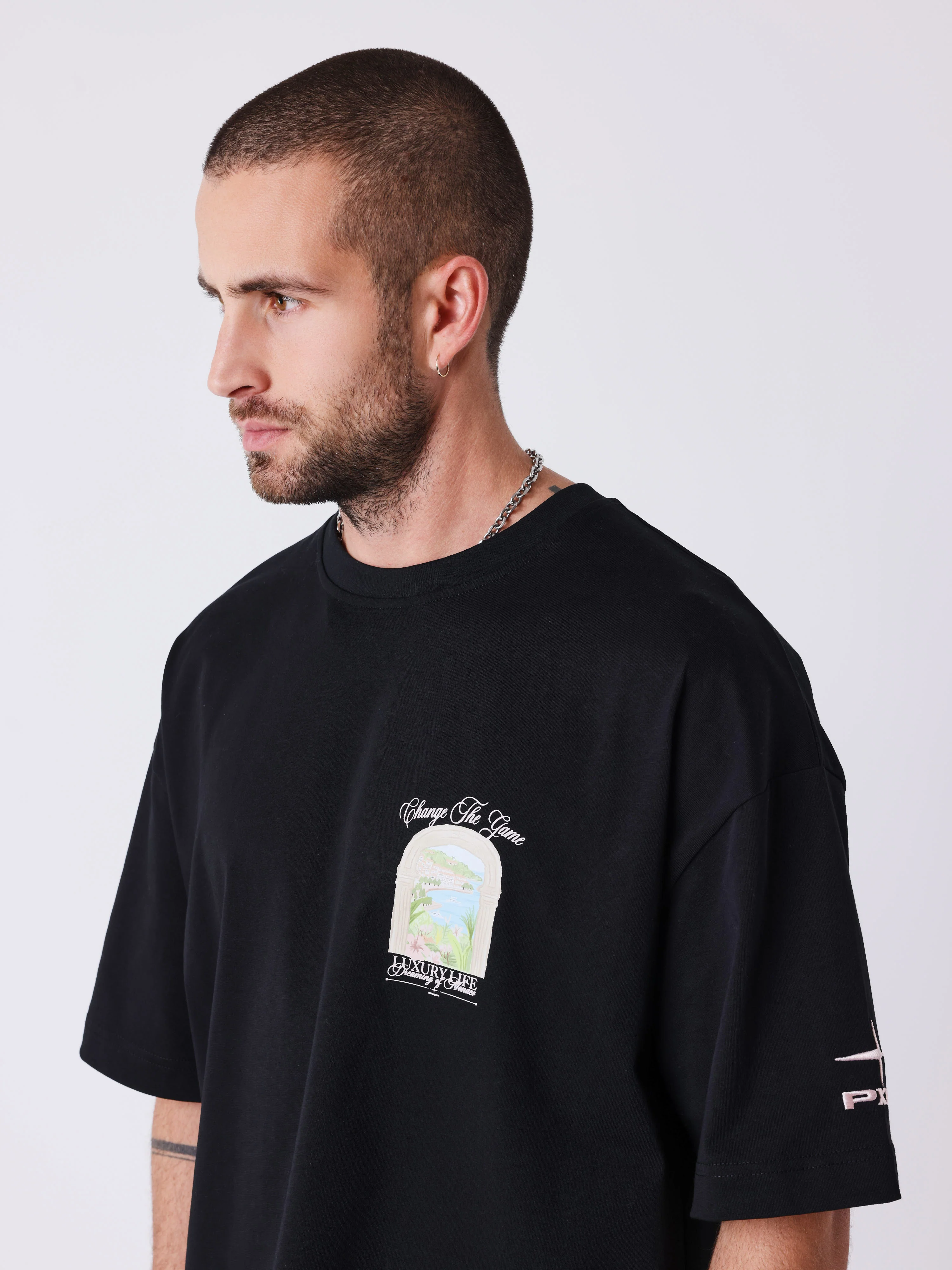 T-shirt manches courtes Monaco Illustration - Image 3