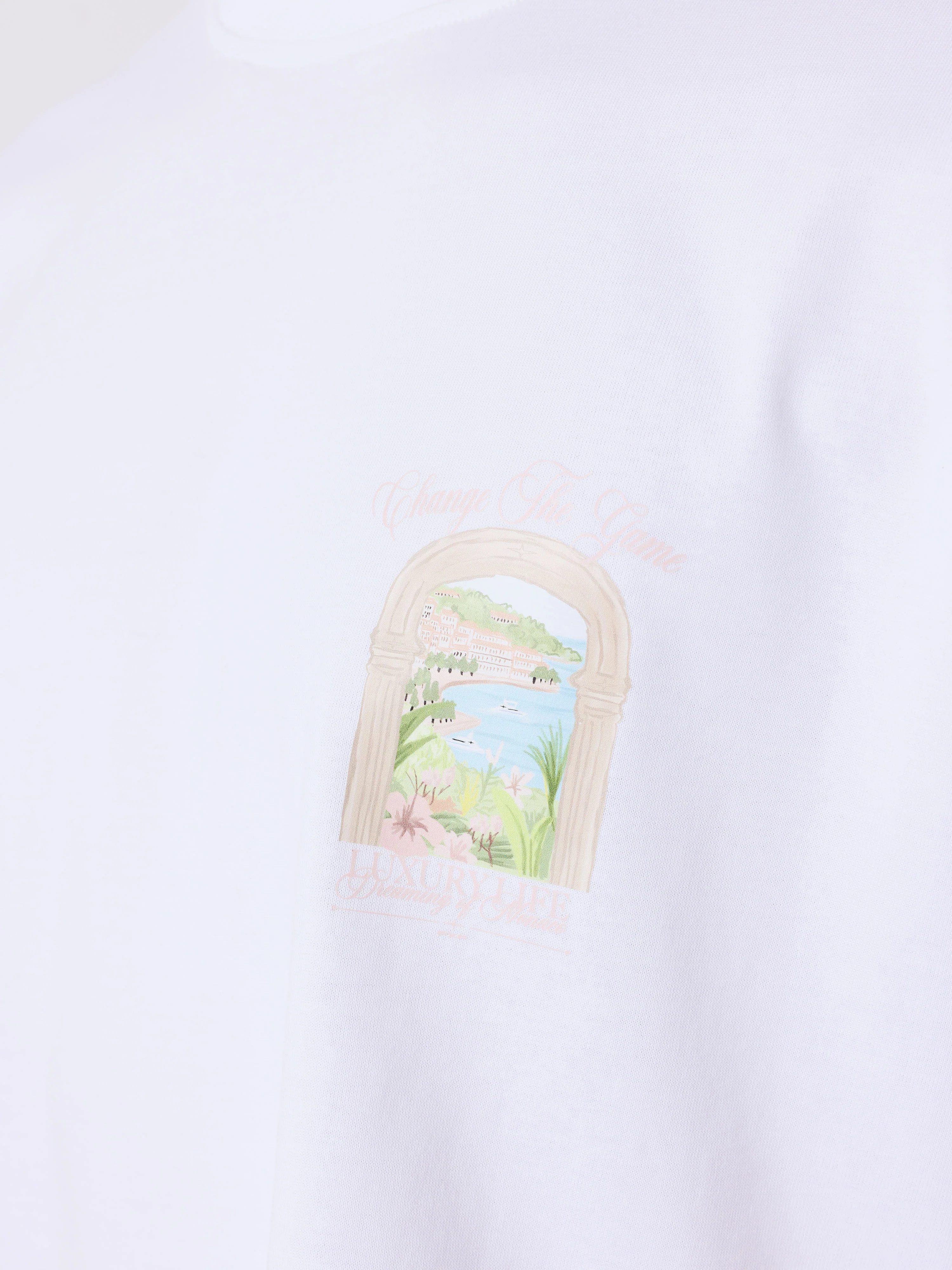 T-shirt manches courtes Monaco Illustration - Image 4