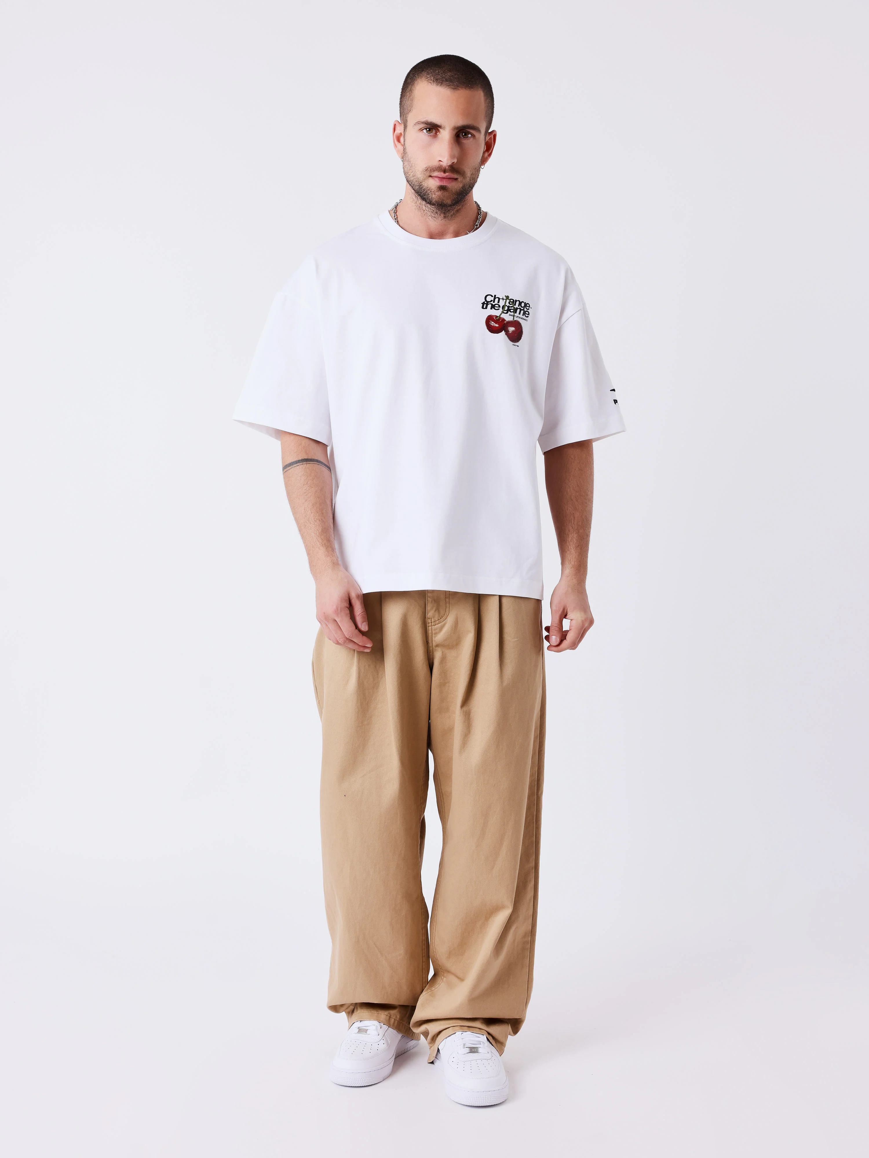 T-shirt manches courtes imprimé cerises - Image 7