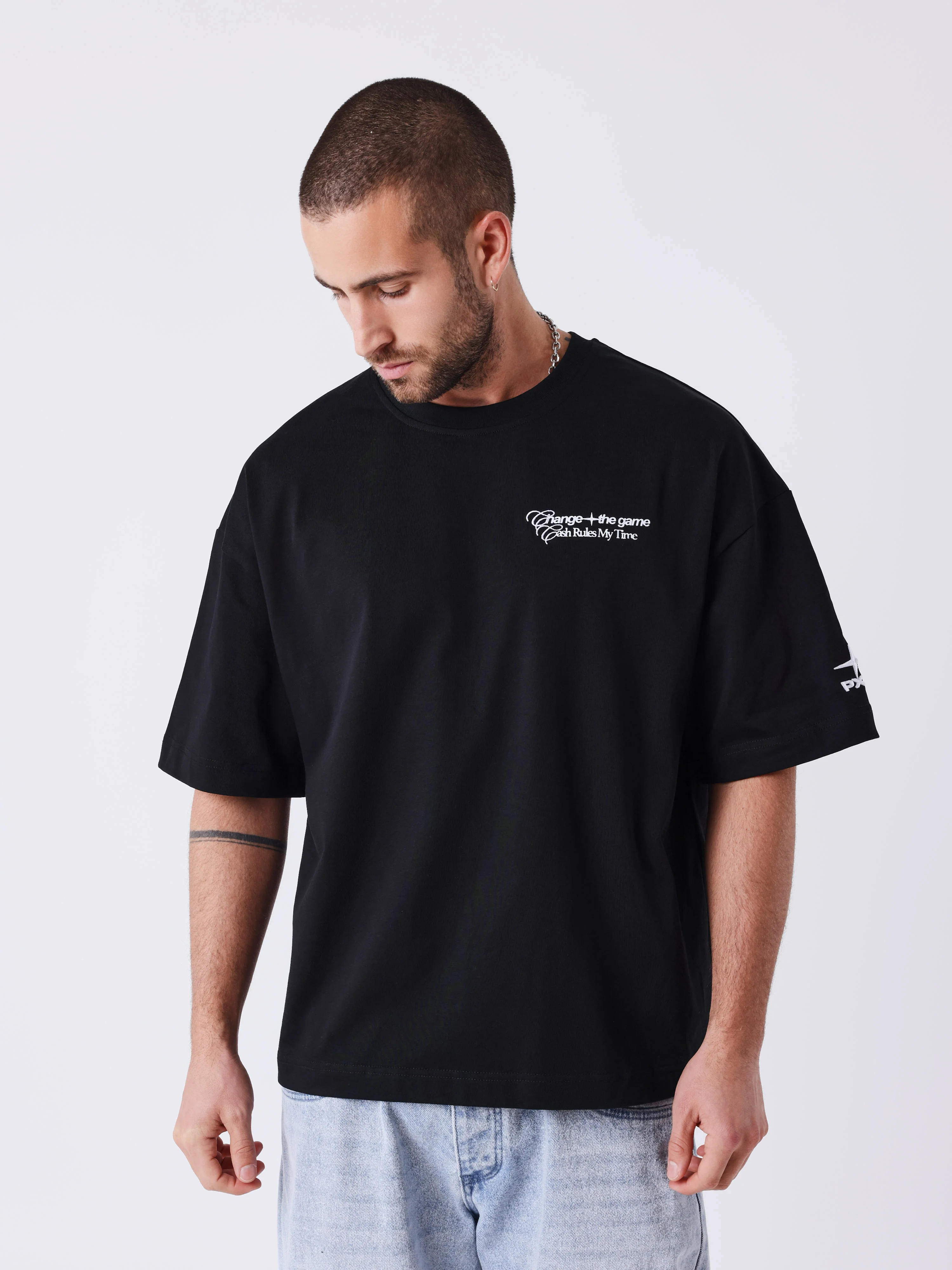 T-shirt imprimé Cash Rules My Time