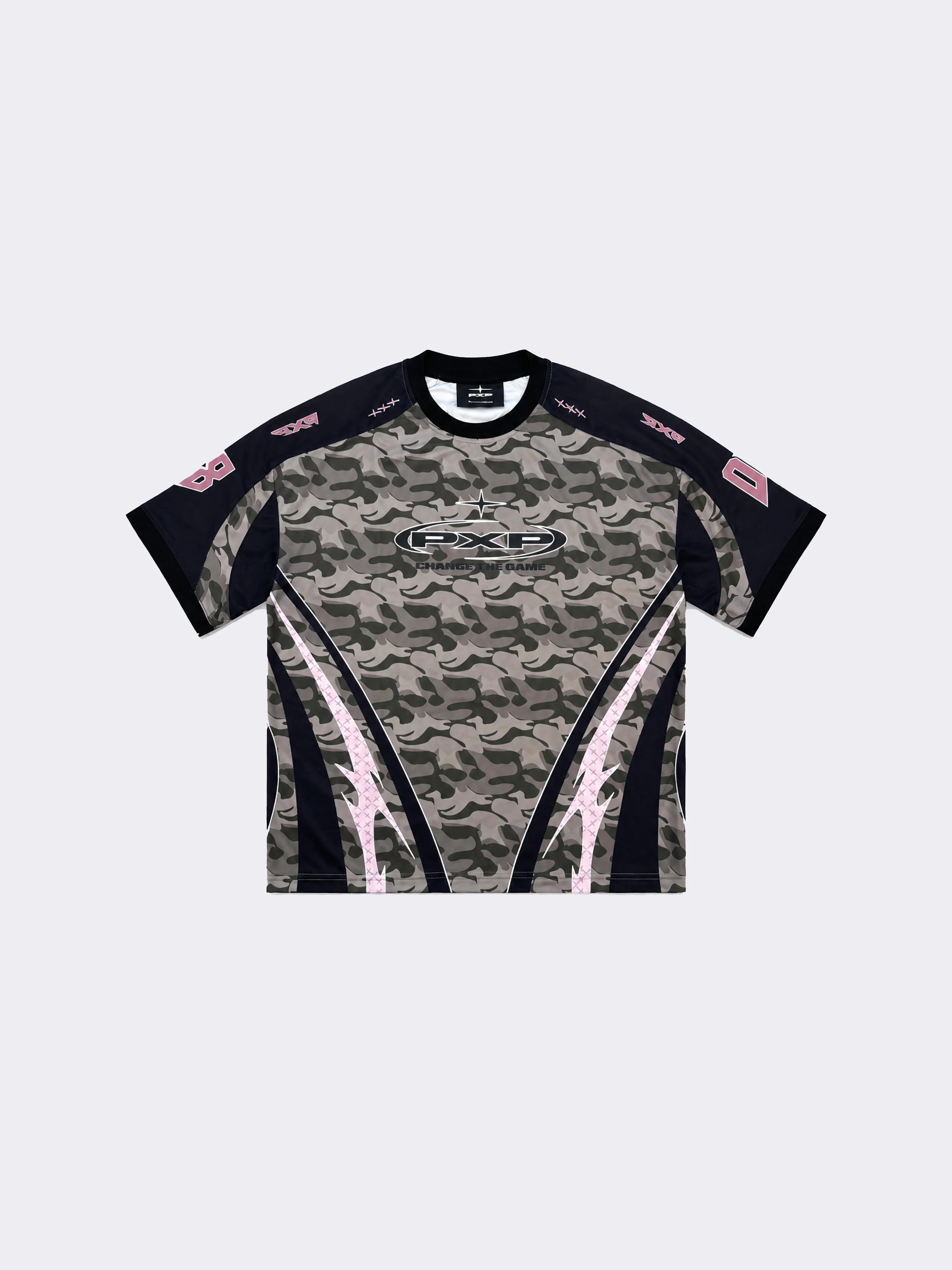 Jersey manches courtes camouflage