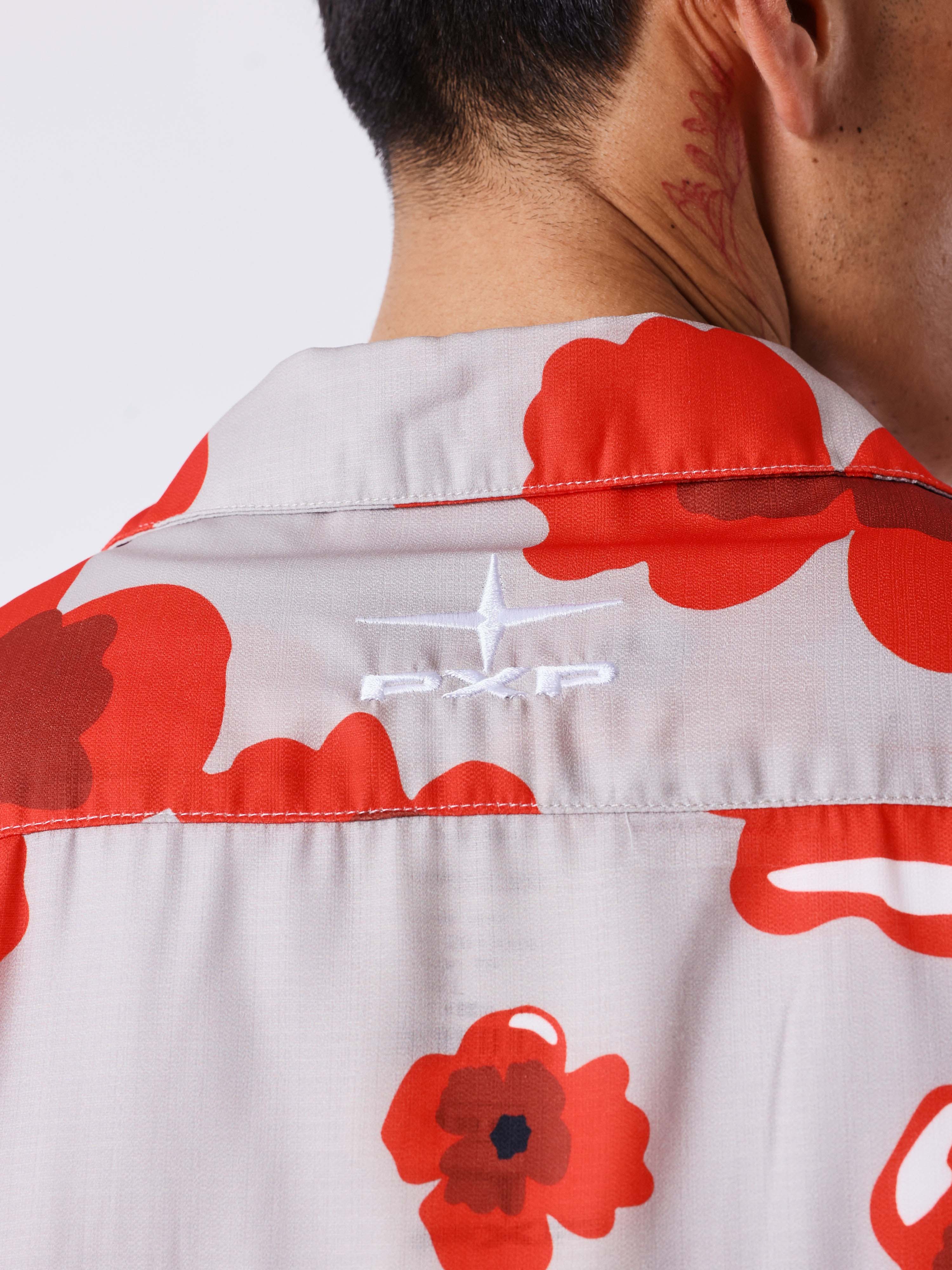 Chemise manches courtes Ă motif floral - Image 4
