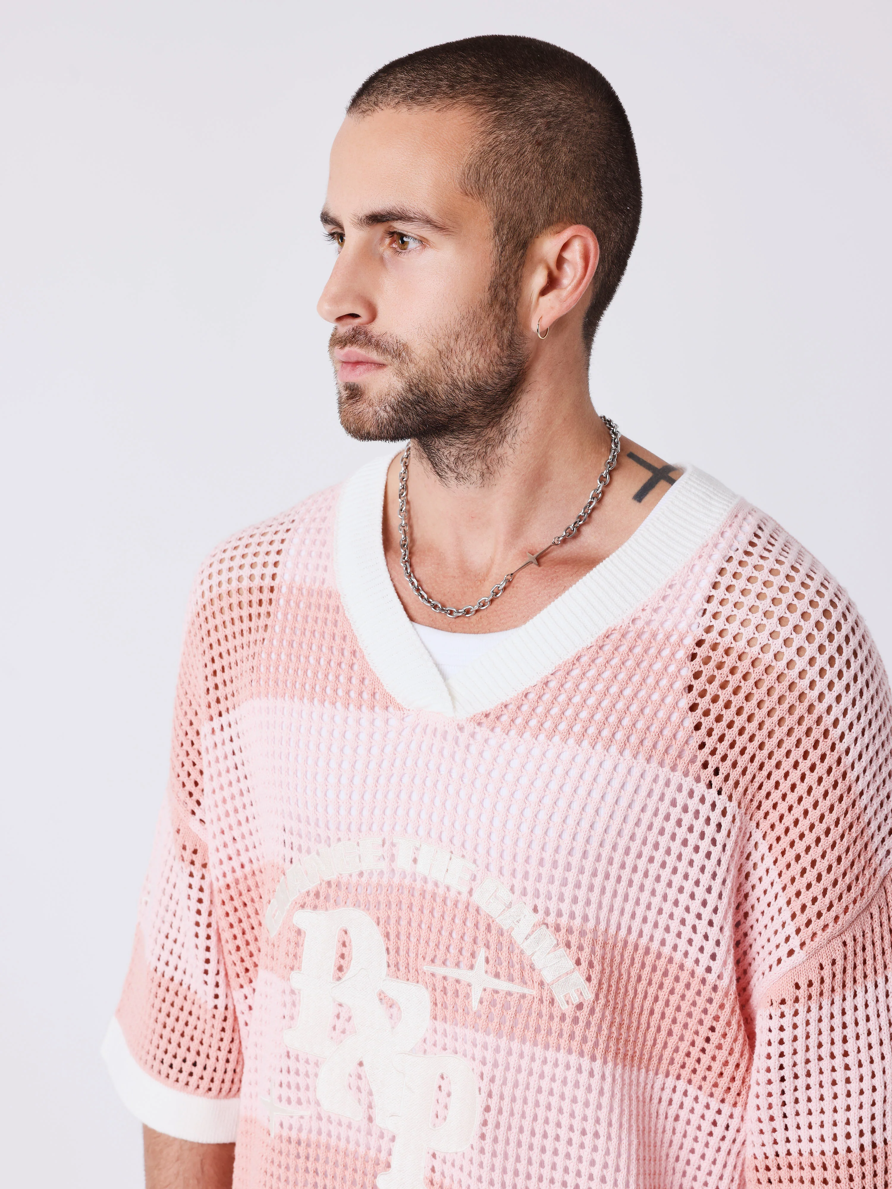 T-shirt en maille ajourée - Image 3
