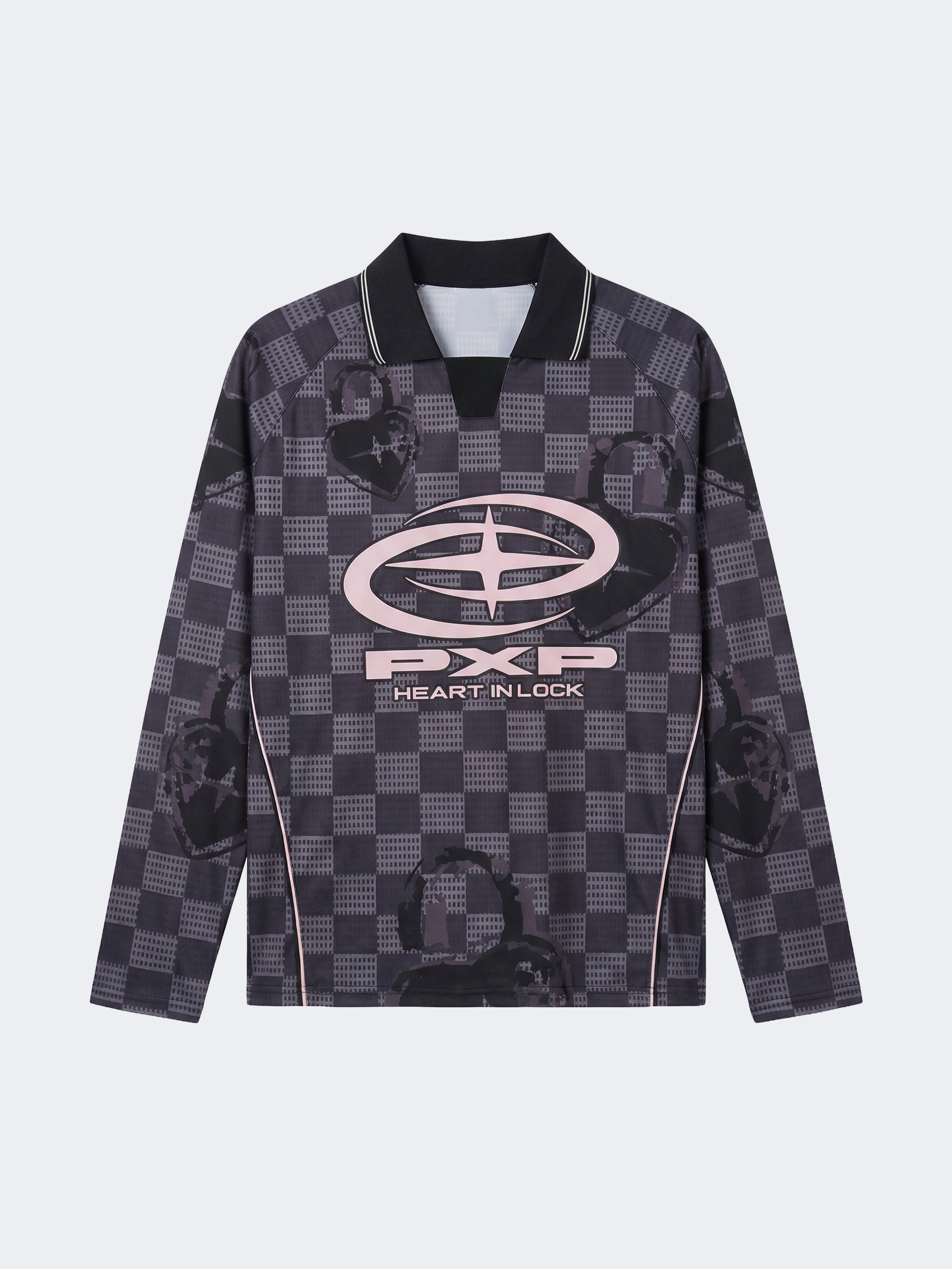 Maillot manches longues Ă col polo Love story - Image 6