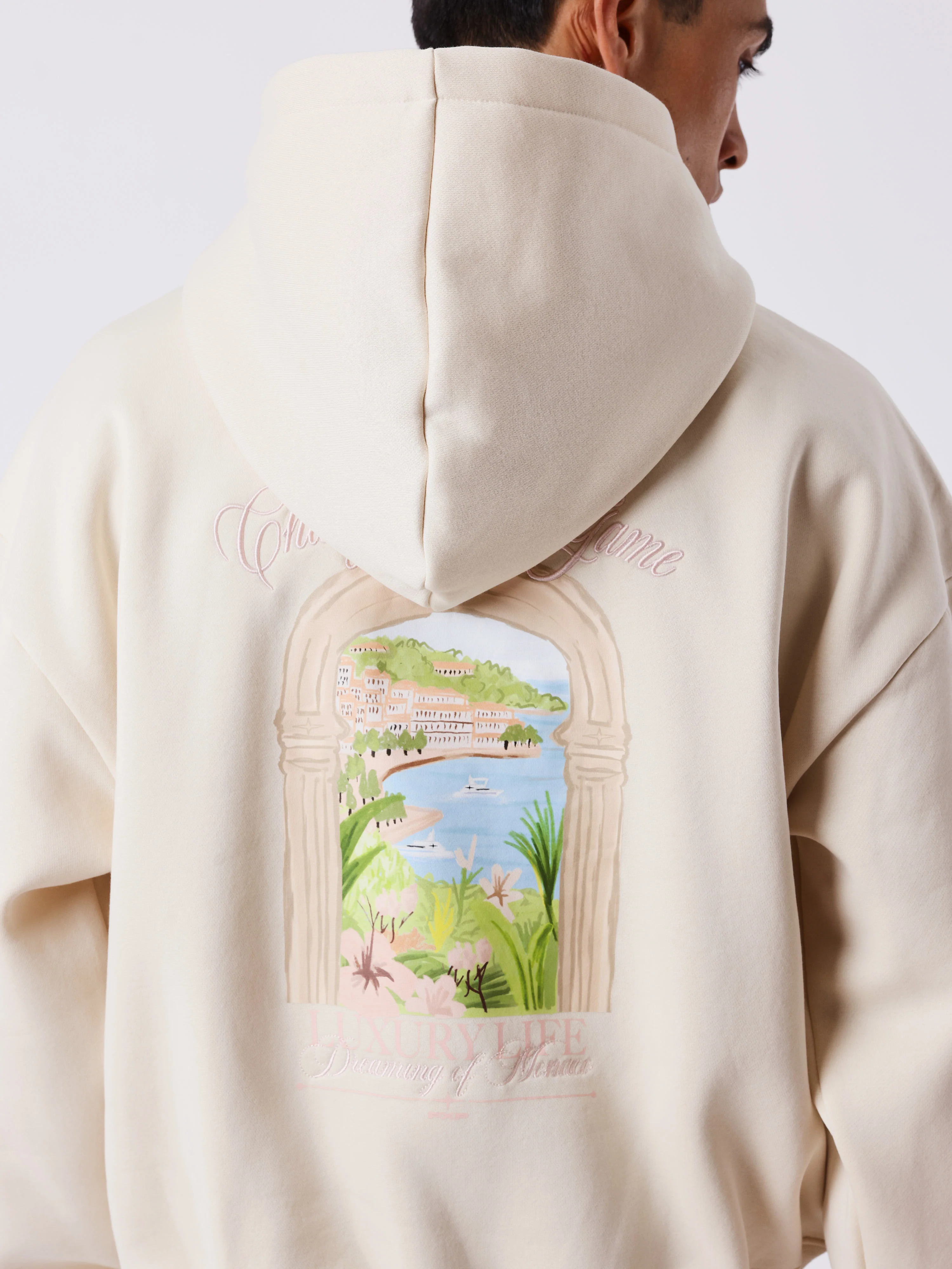 Sweat Ă capuche Monaco Illustration - Image 4