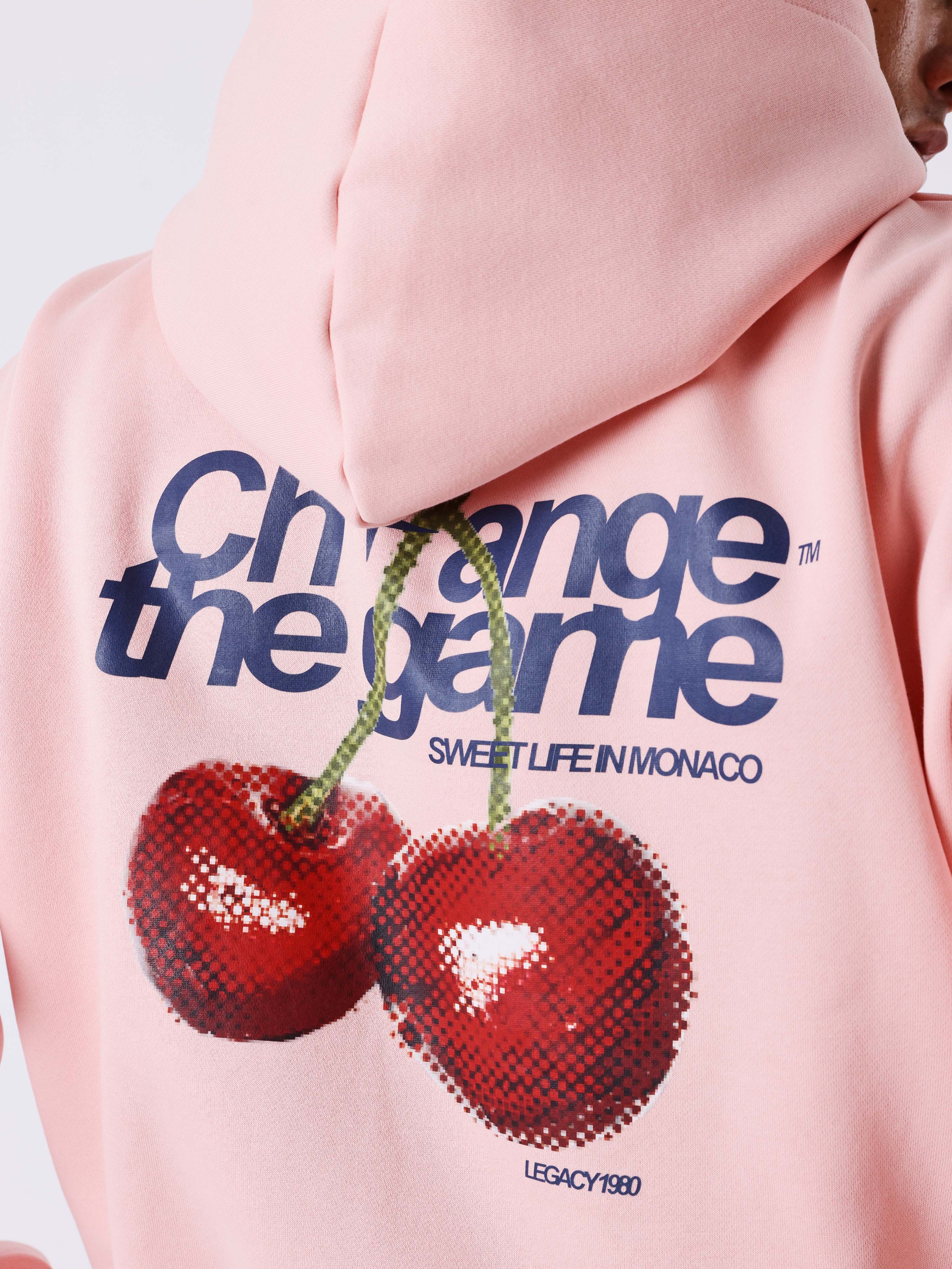 Sweat à capuche imprimé cerises - Image 4