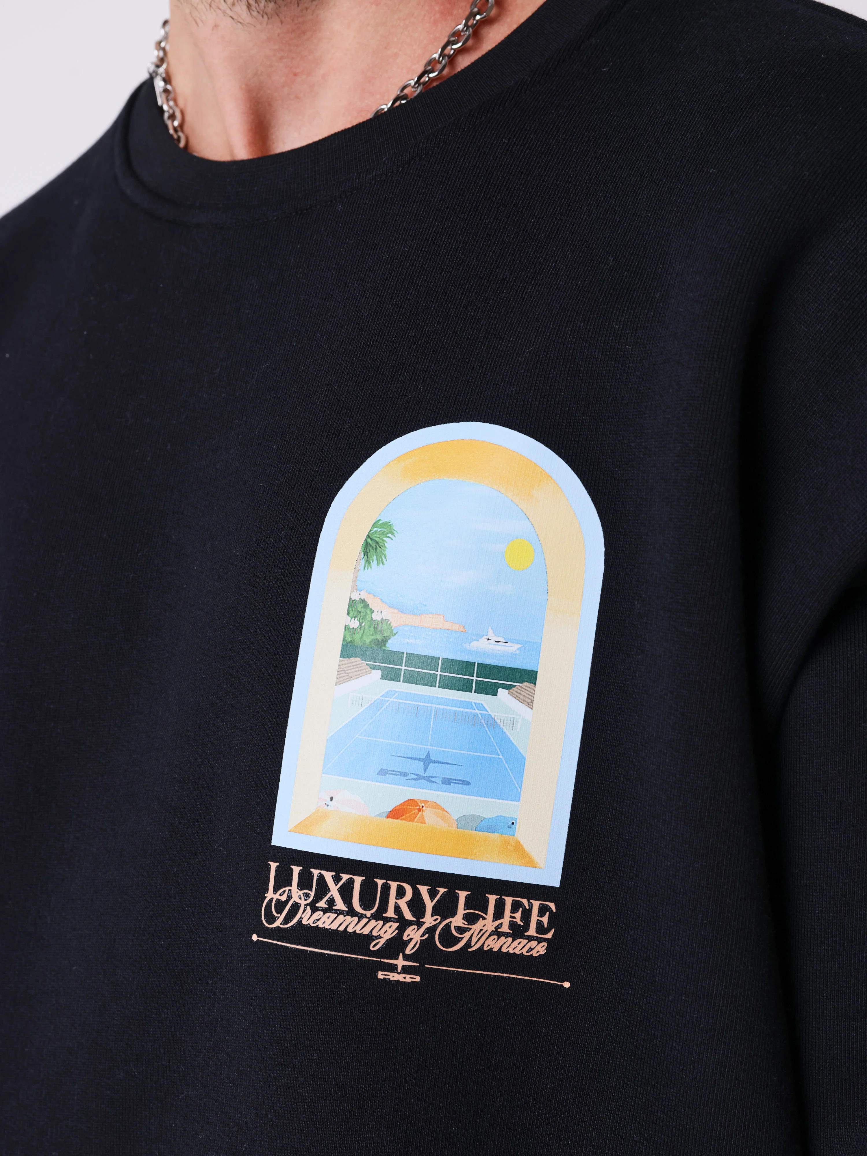 Sweat col rond Luxury Life - Image 4