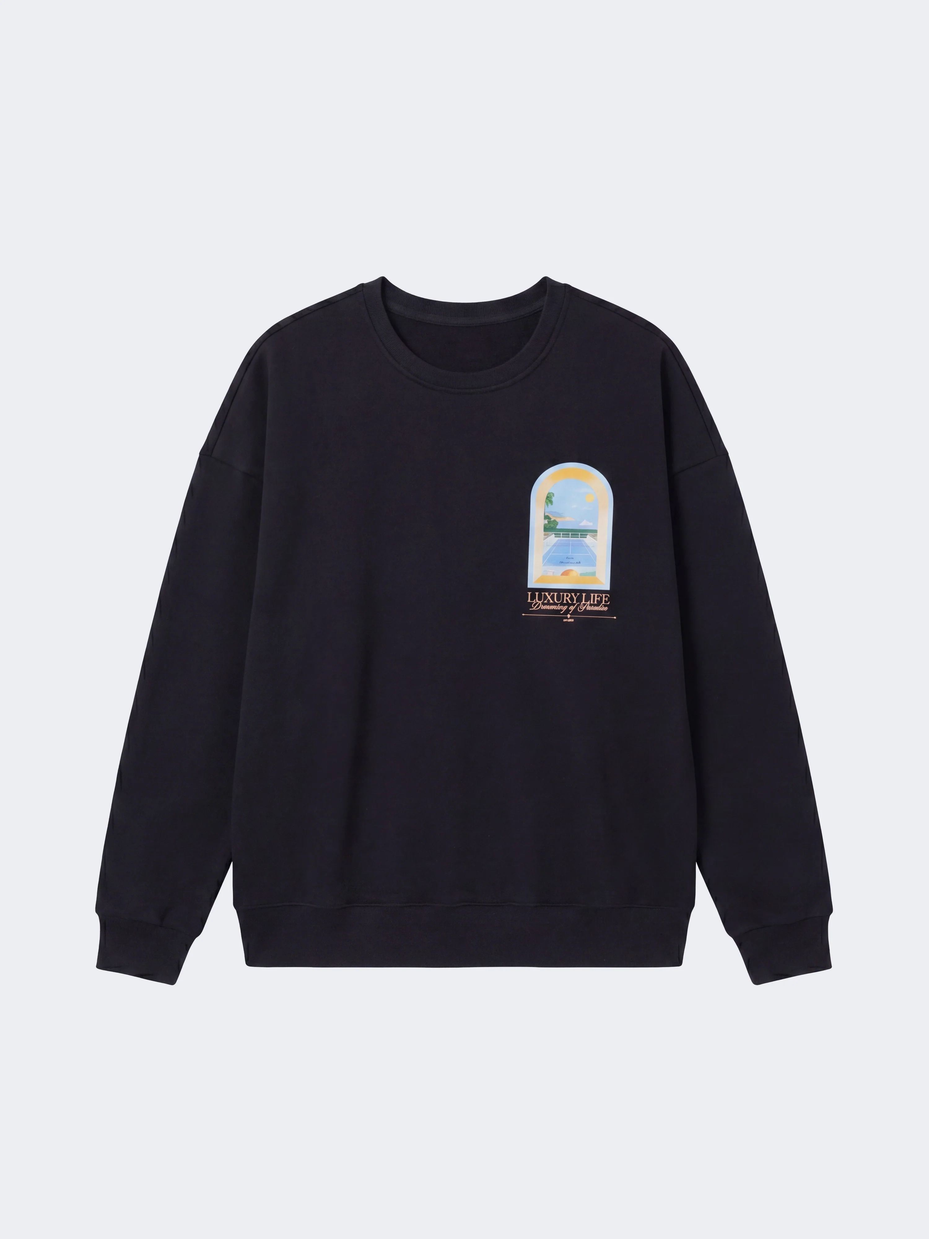 Sweat col rond Luxury Life - Image 6