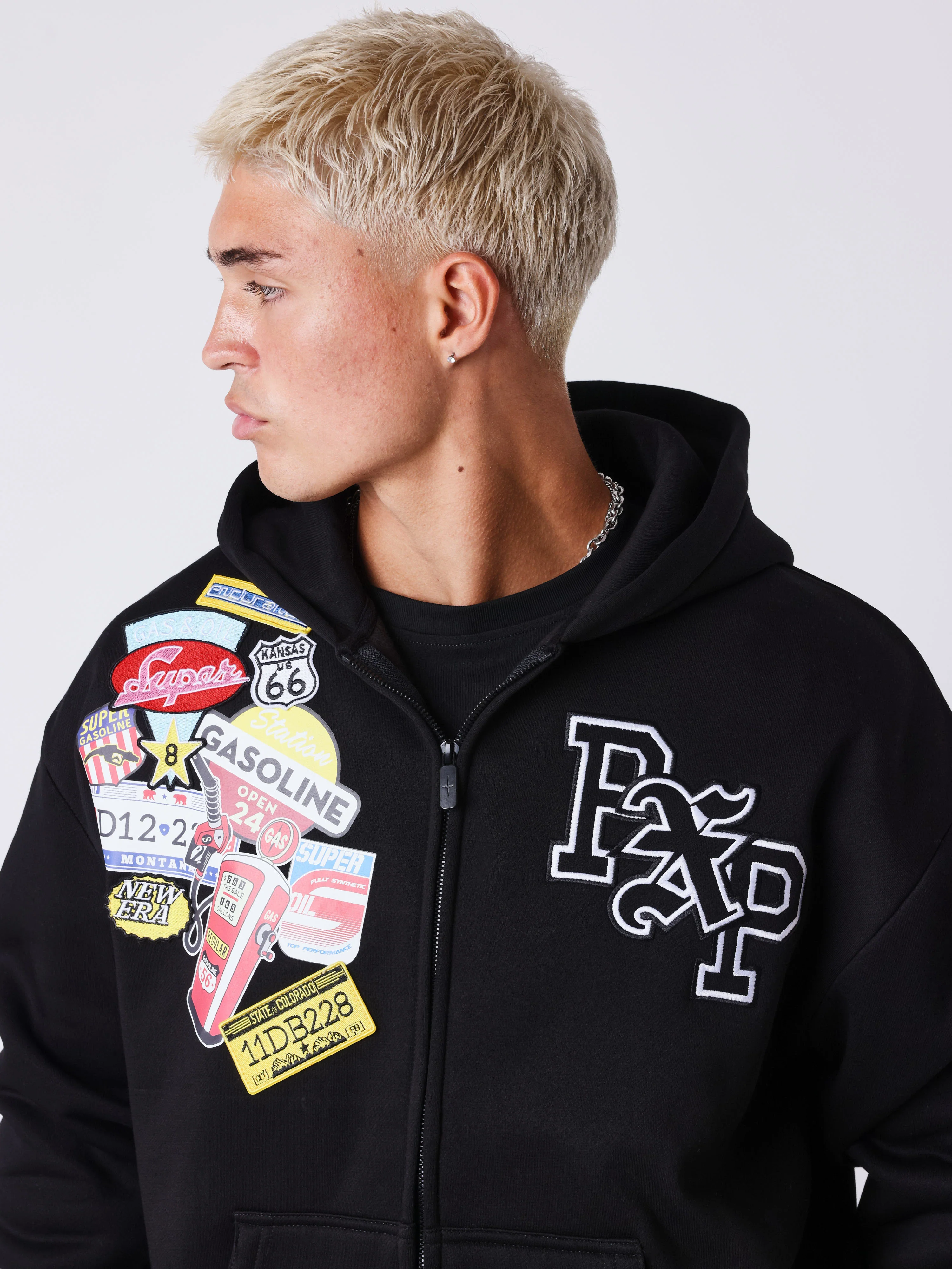 Sweat à capuche zippé West Coast - Image 3