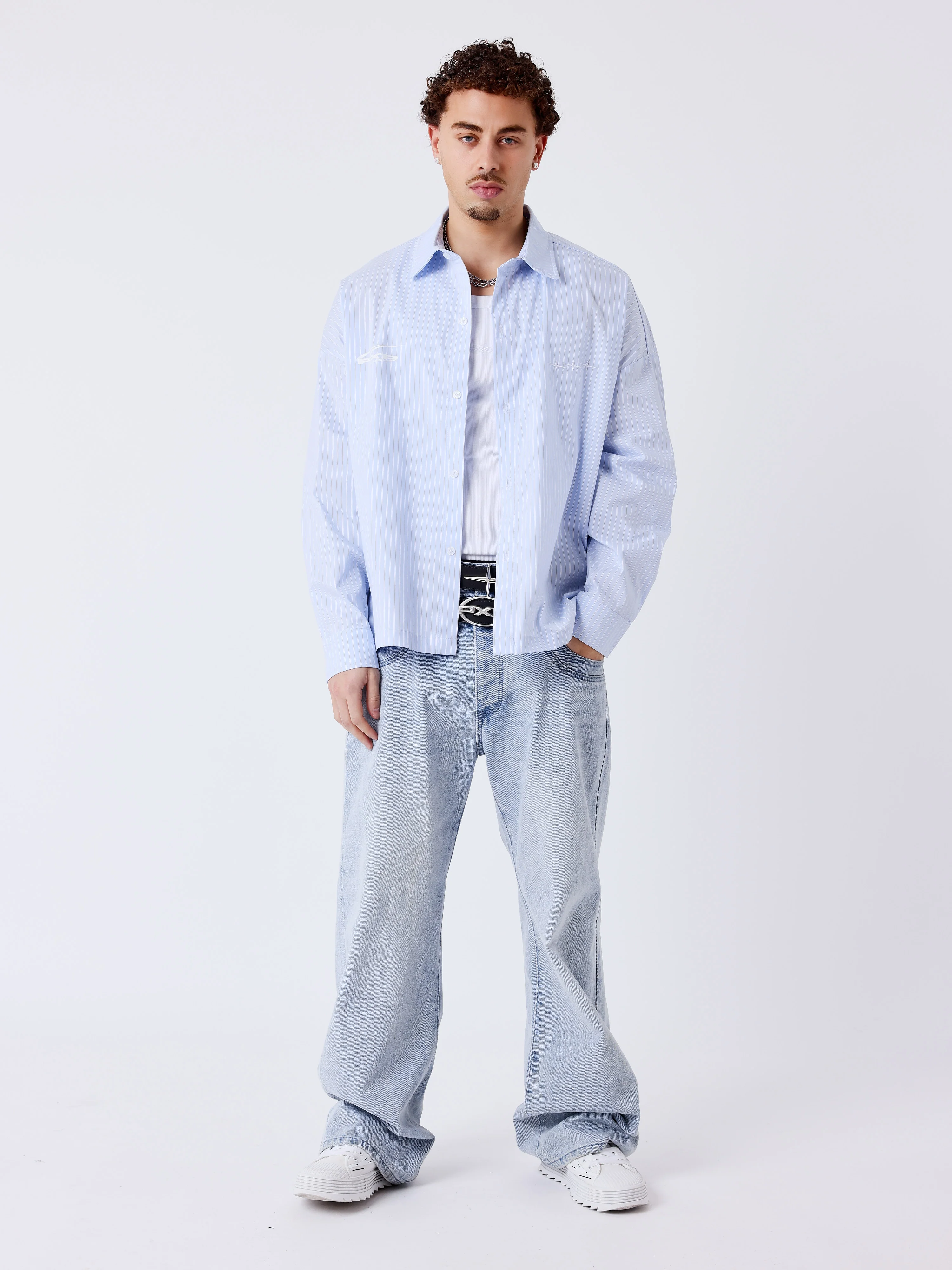 Chemise rayée à manches longues - Image 5