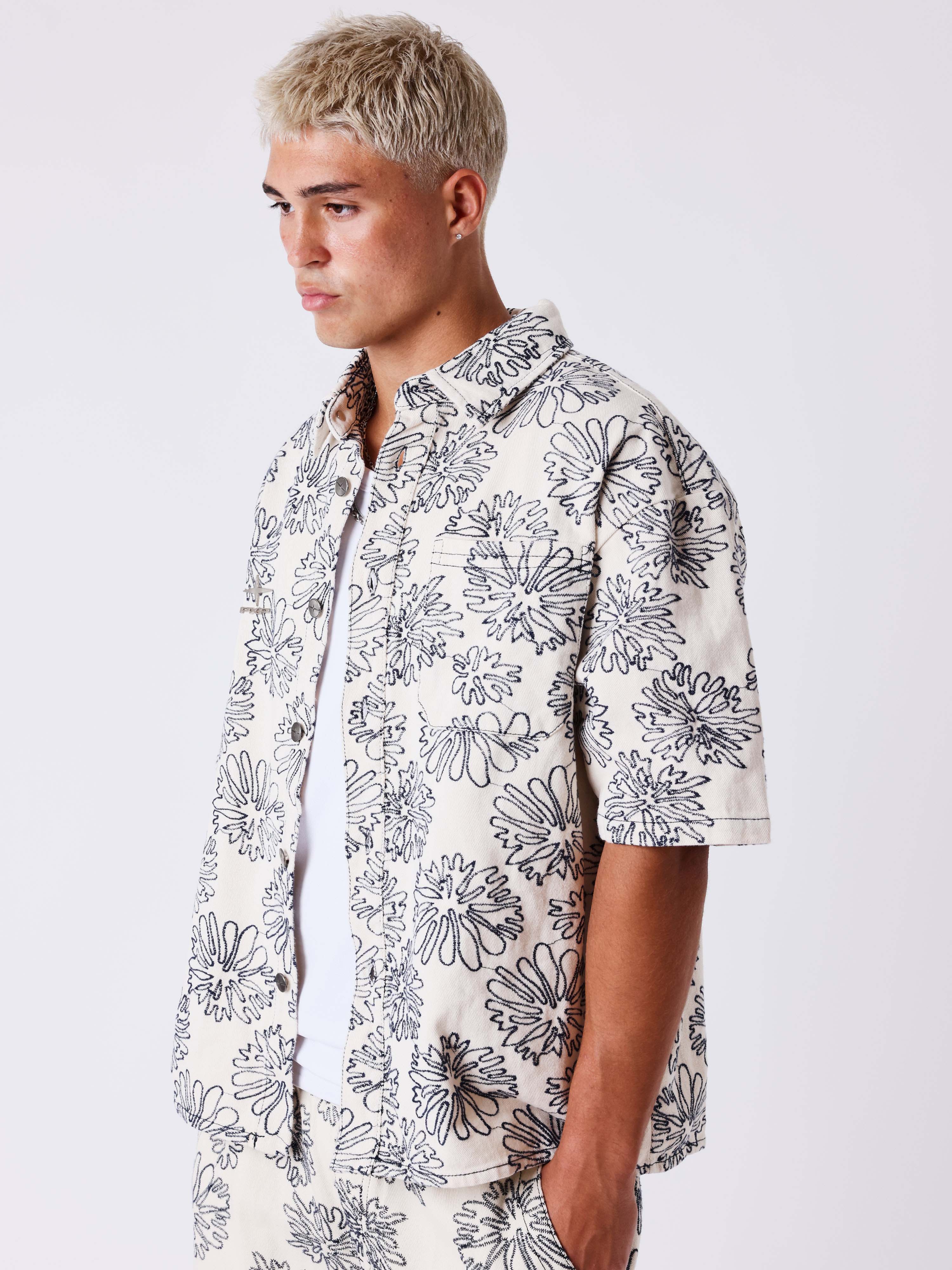 Chemise manches courtes Street Bloom - Image 2
