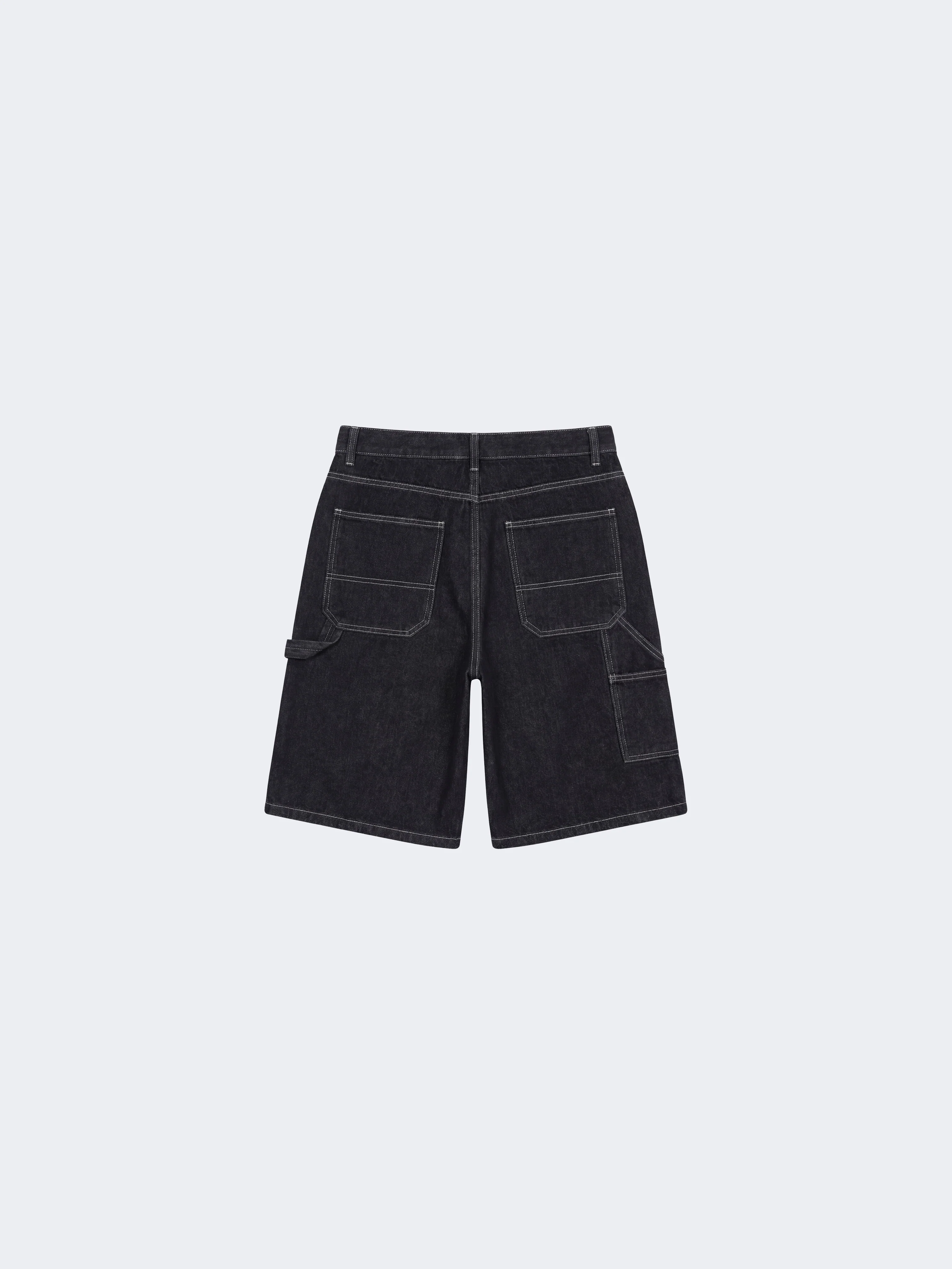 Bermuda en denim avec poches utilitaires - Image 7