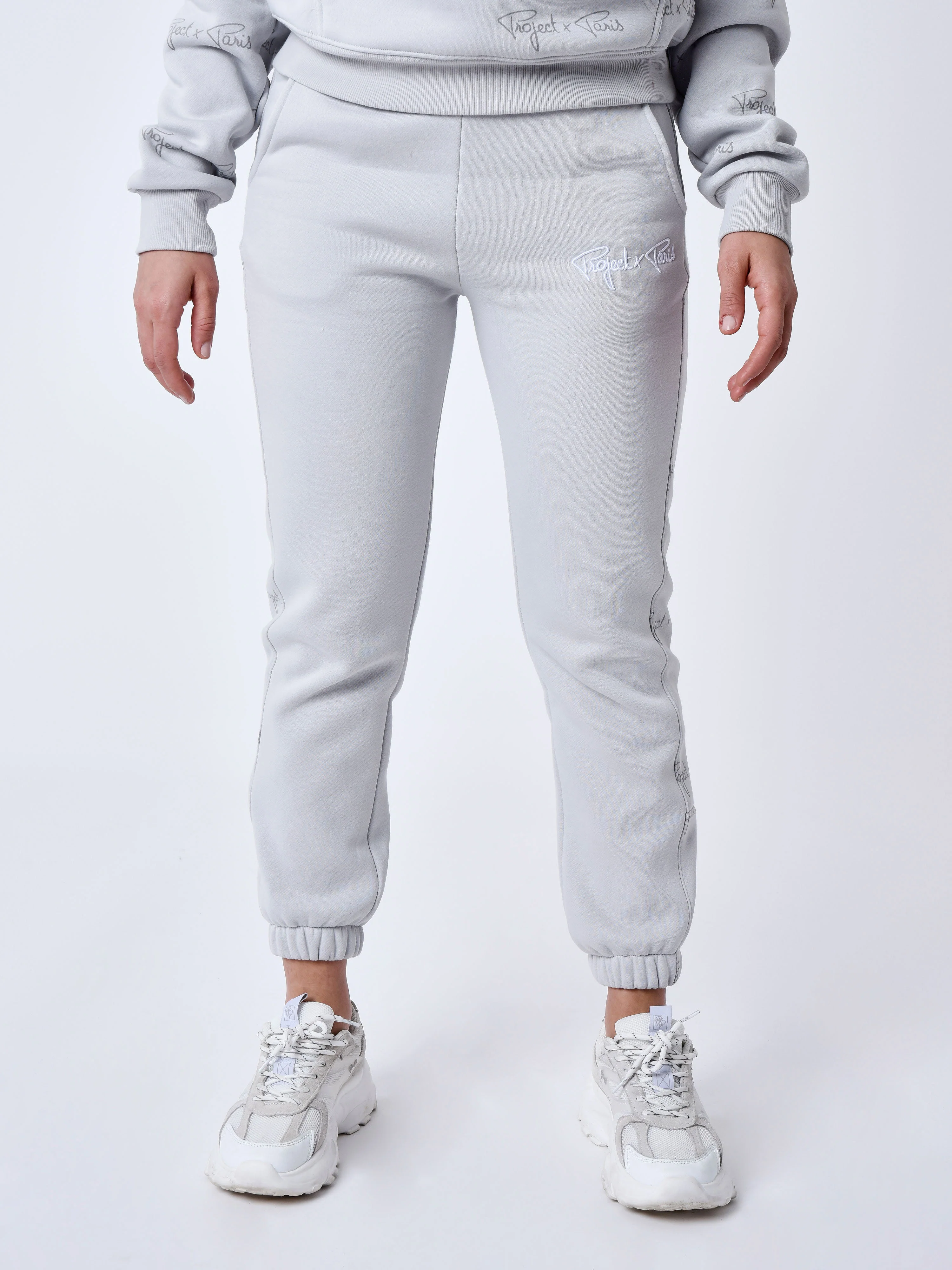 Bas de jogging Ă bandes all over signature - Image 2