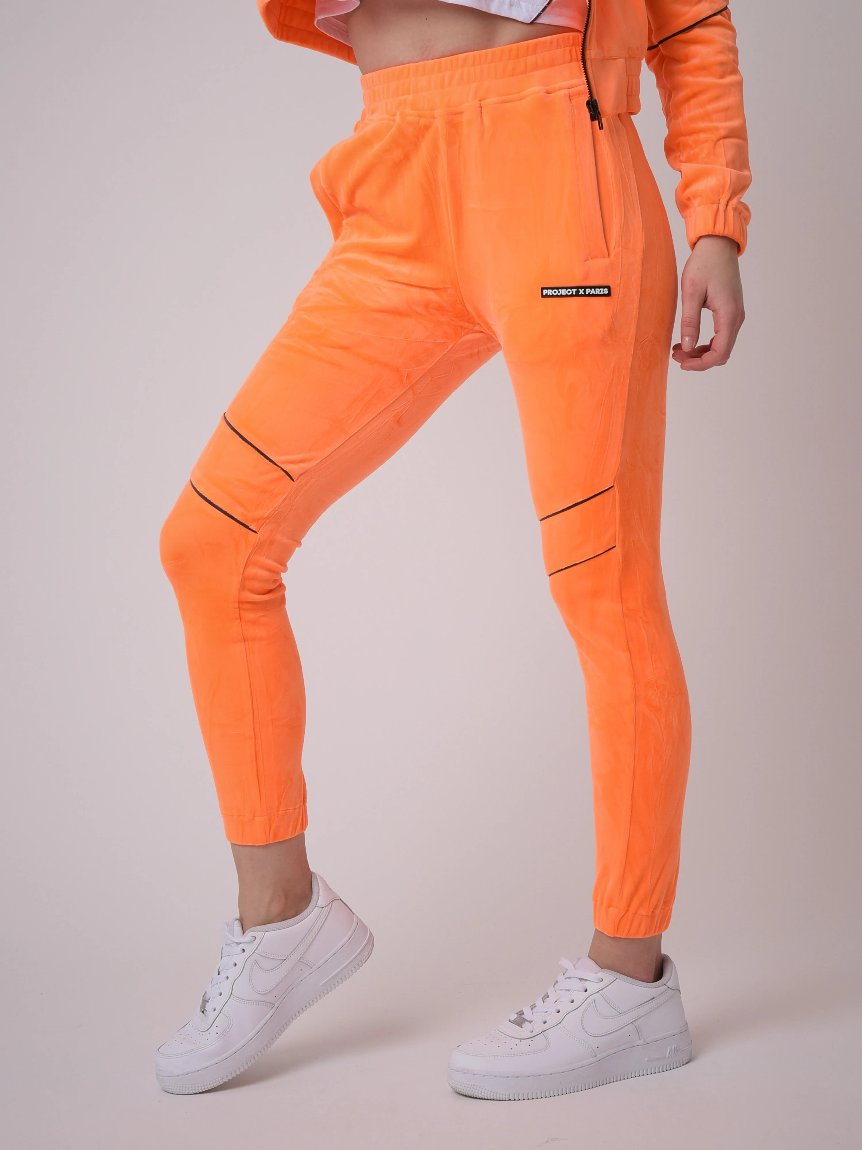 Bas de jogging basic avec pipings contrastés - Image 4