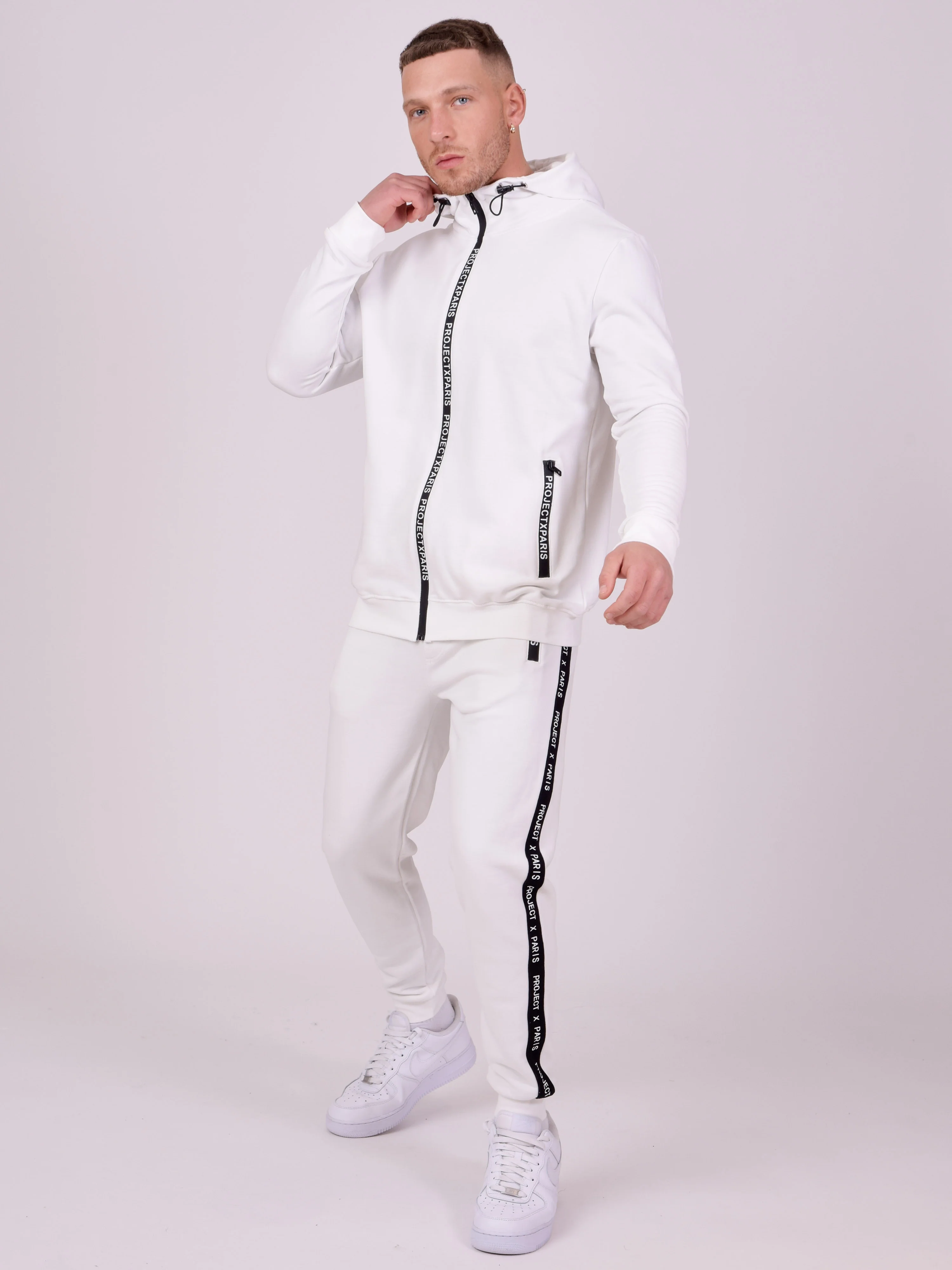 Bas de jogging basic zip logo - Image 3