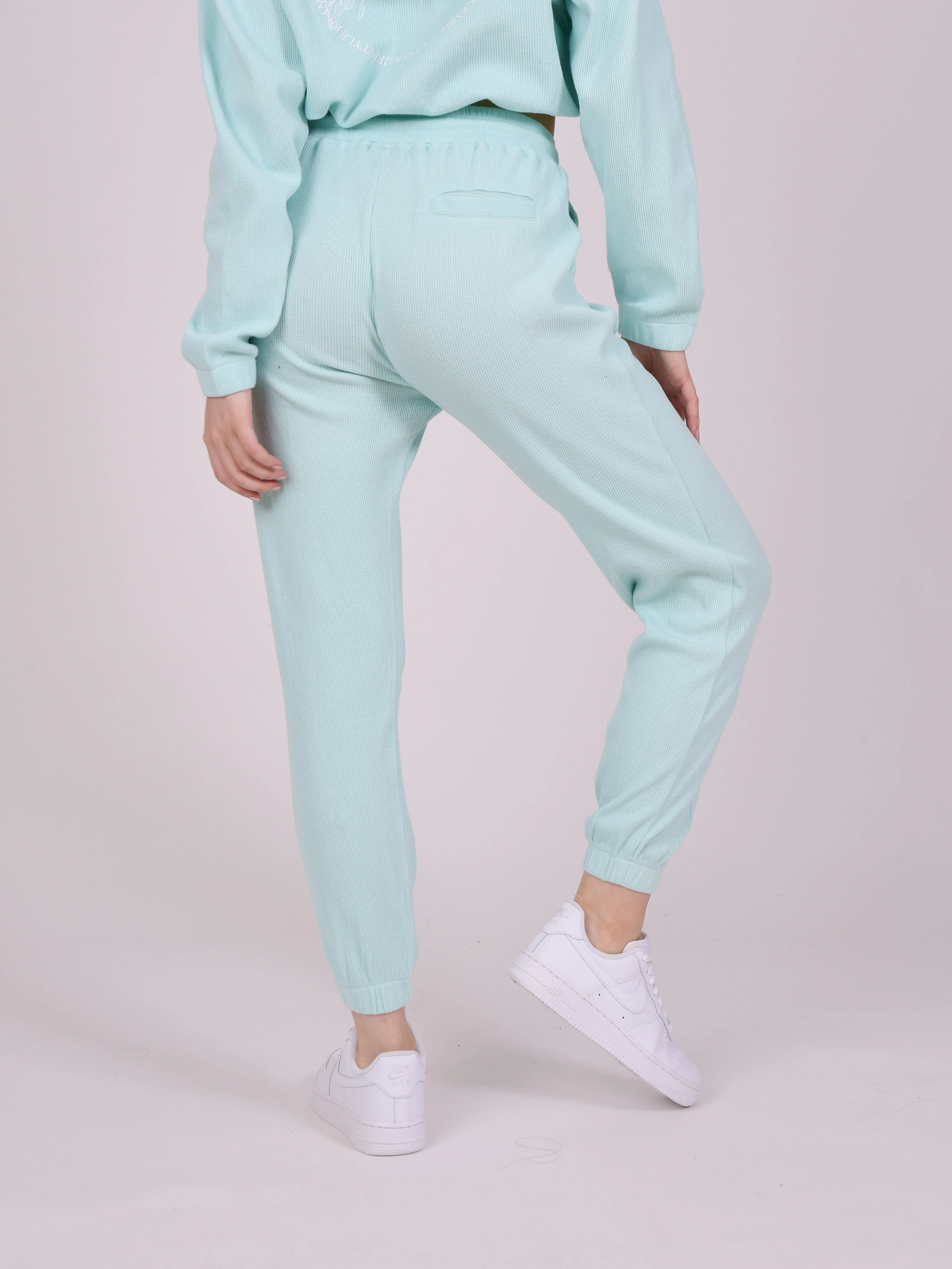 Bas de jogging effet nid d'abeille - Image 6