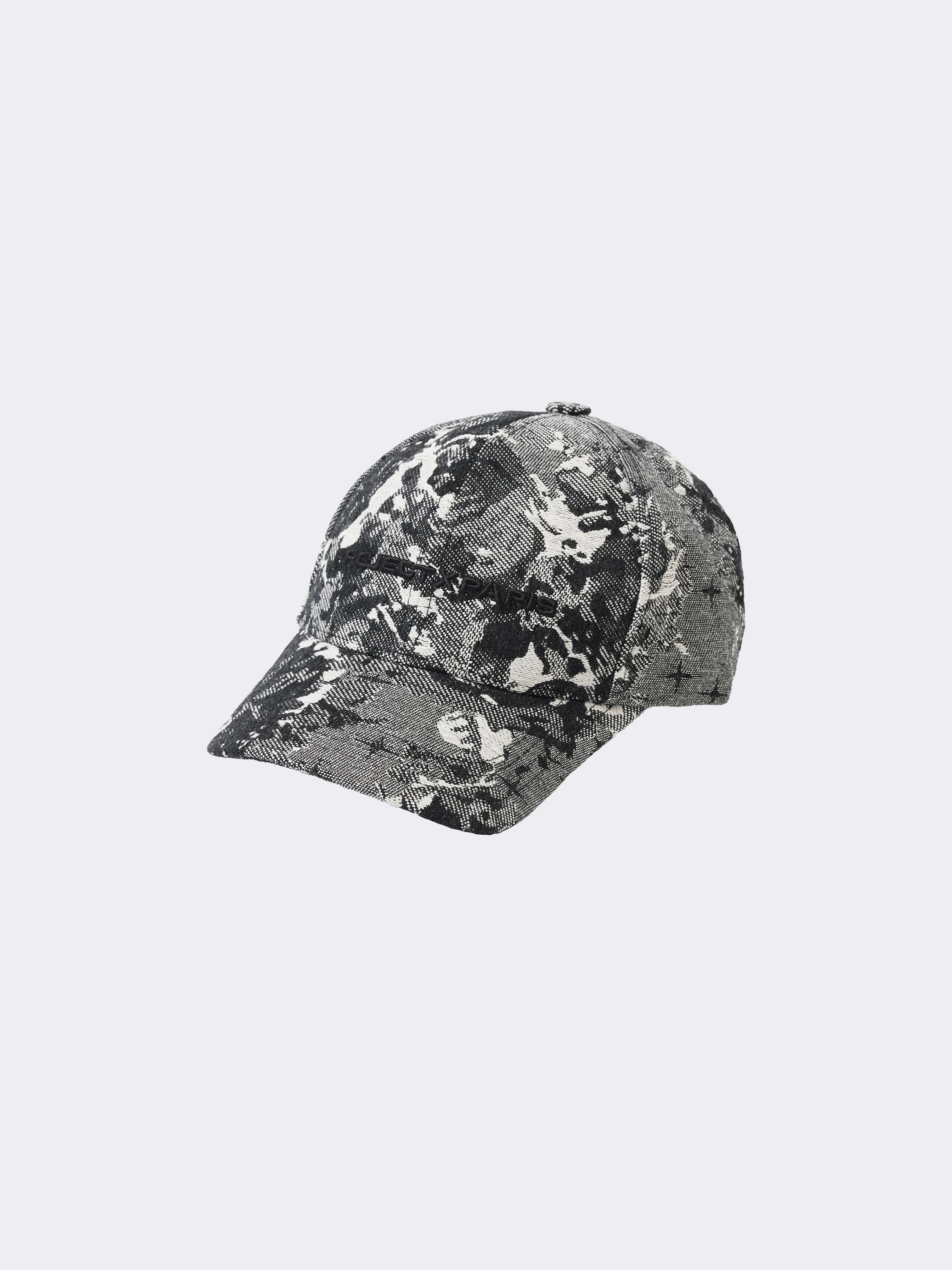 Casquette à motif abstrait