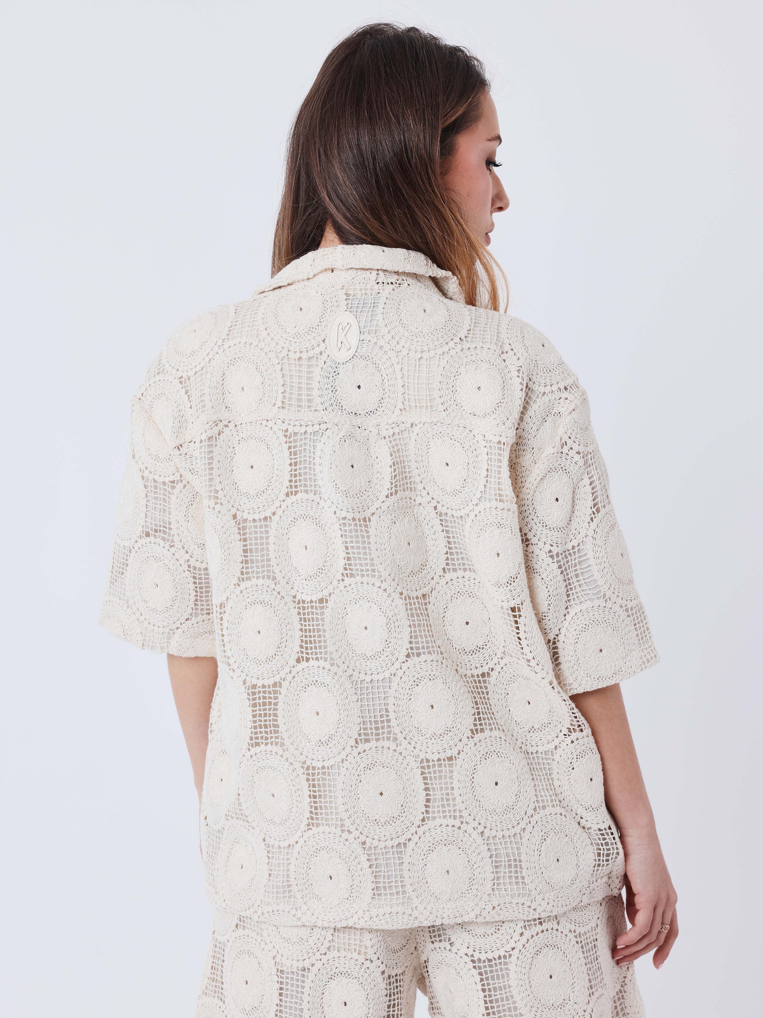 Chemise Kalash x PXP Ă patchwork de broderie - Image 3